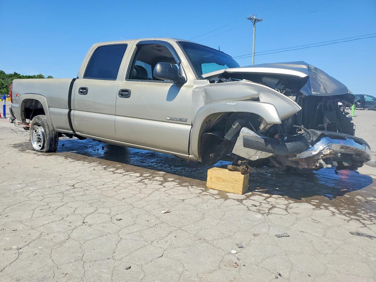 2003 Chevrolet Silverado K1500 Heavy Duty Tan vin: 1GCGK13UX3F249565
