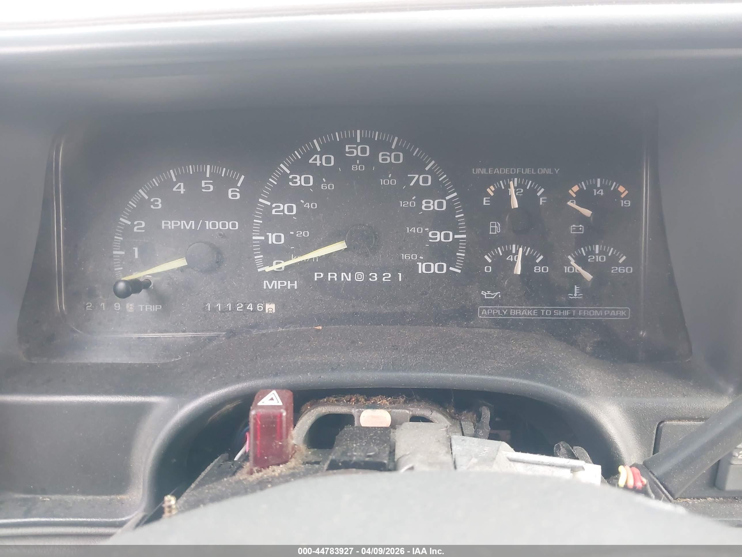 2000 Chevrolet K2500   Коричневый vin: 1GCGK23JXYF462180