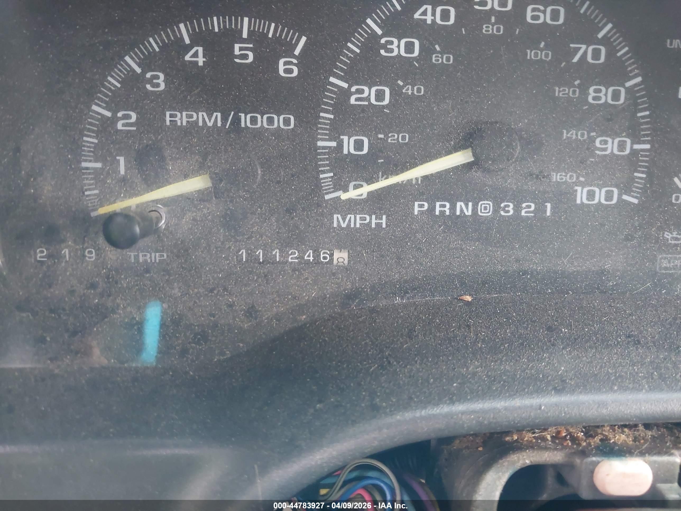 2000 Chevrolet K2500   Коричневый vin: 1GCGK23JXYF462180