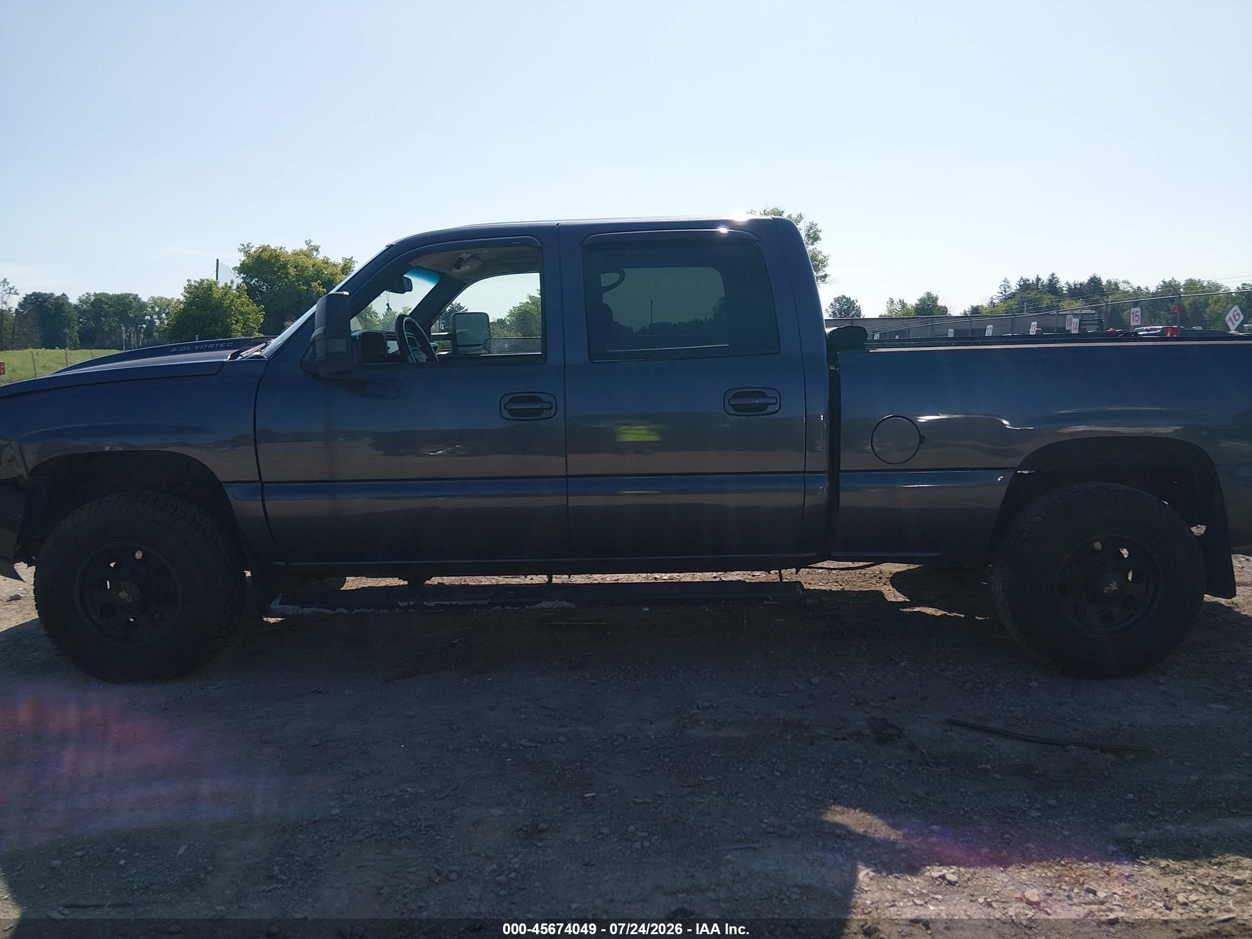2004 Chevrolet Silverado 2500 Ls Gray vin: 1GCGK23U04F109628
