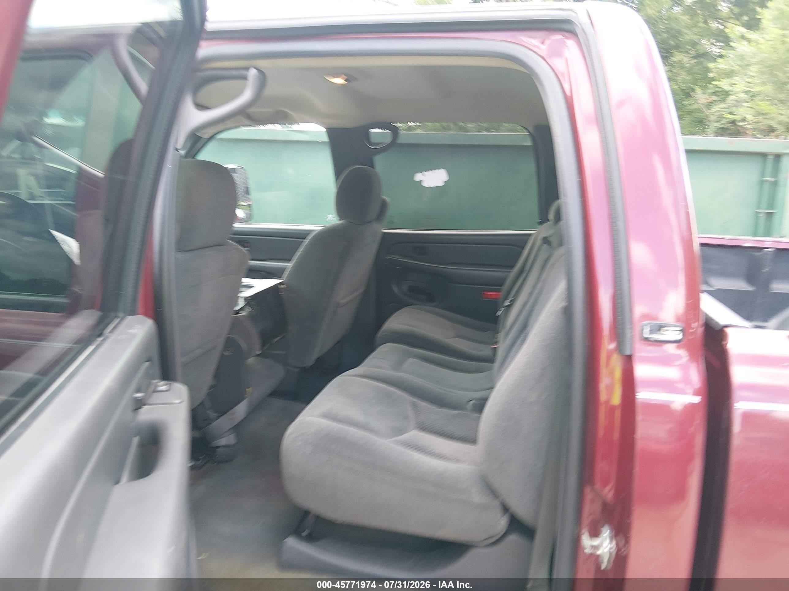 2004 Chevrolet Silverado 2500 Ls Burgundy vin: 1GCGK23U34F170827