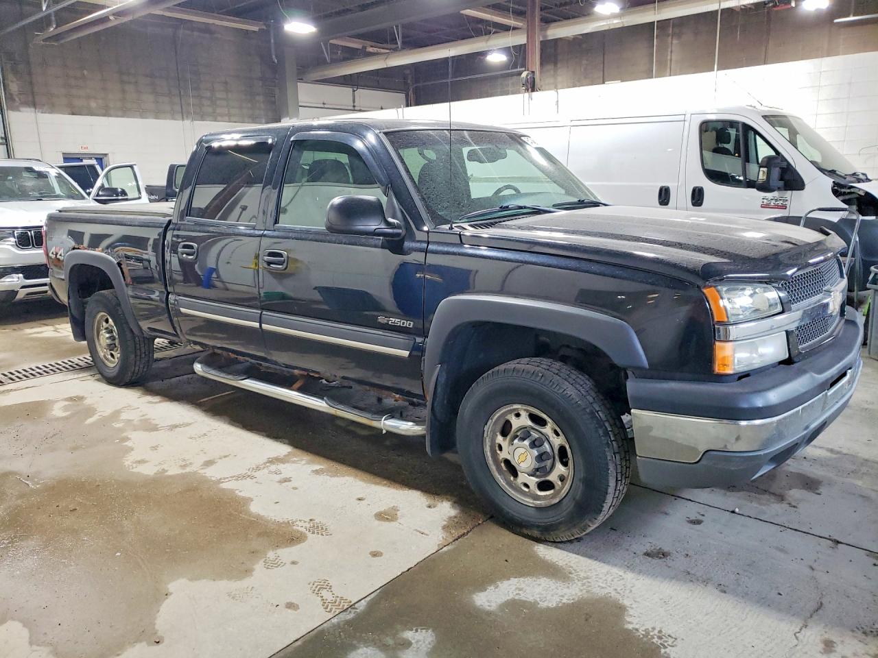 2004 Chevrolet Silverado K2500 Black vin: 1GCGK23U84F227782