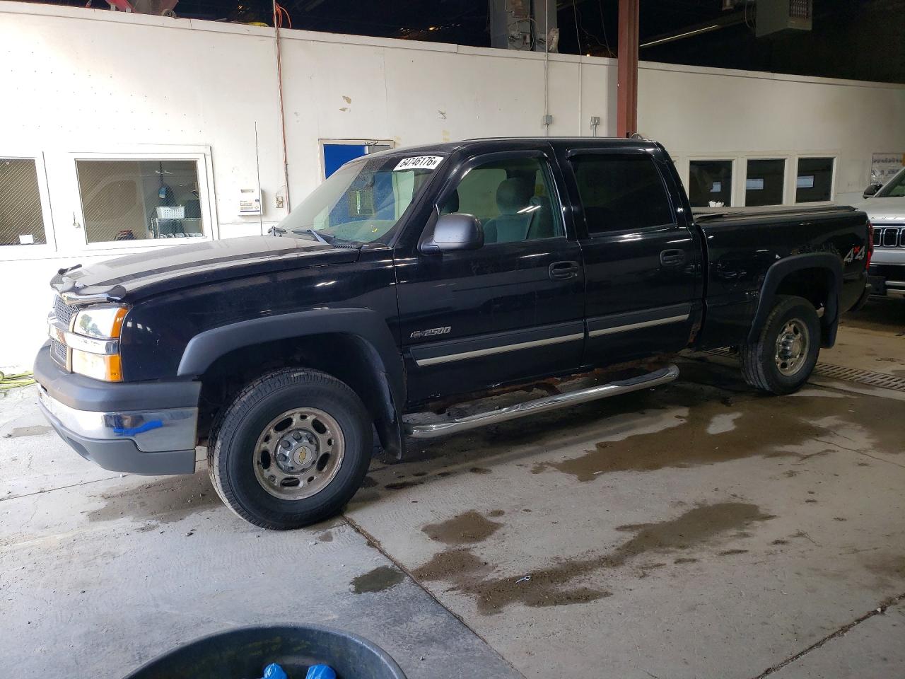 2004 Chevrolet Silverado K2500 Black vin: 1GCGK23U84F227782