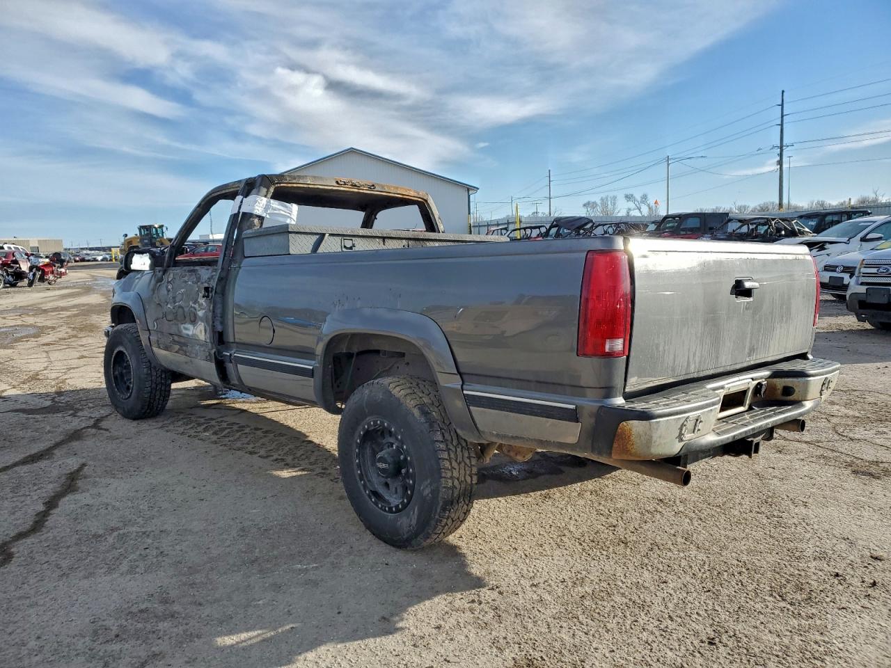 2000 Chevrolet Gmt-400 K2500 Серый vin: 1GCGK24J3YR151266