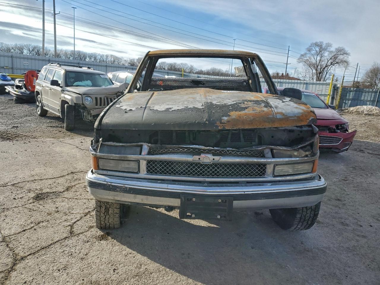2000 Chevrolet Gmt-400 K2500 Серый vin: 1GCGK24J3YR151266