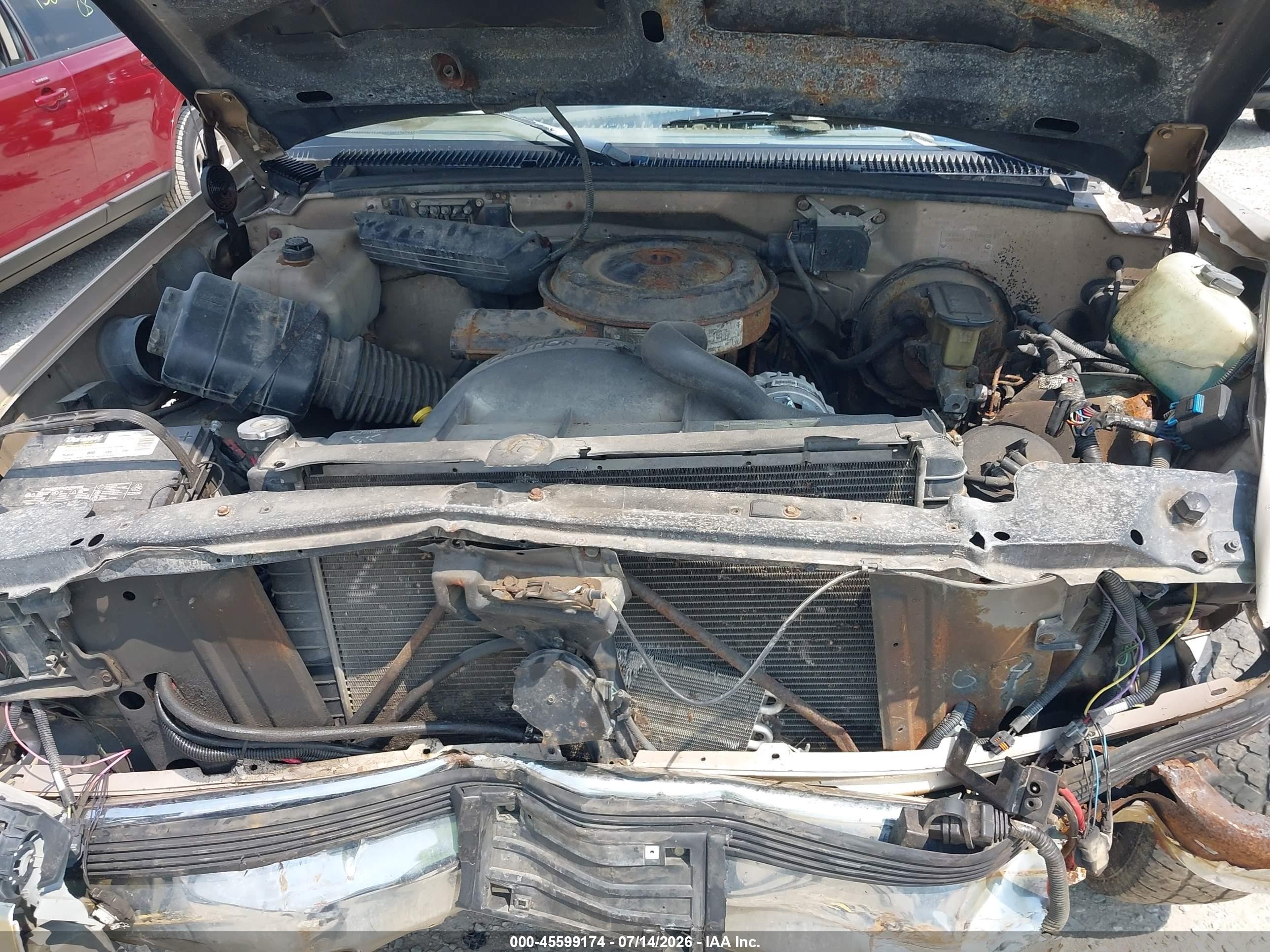 1992 Chevrolet Gmt-400 K2500 Gold vin: 1GCGK24K4NE154835