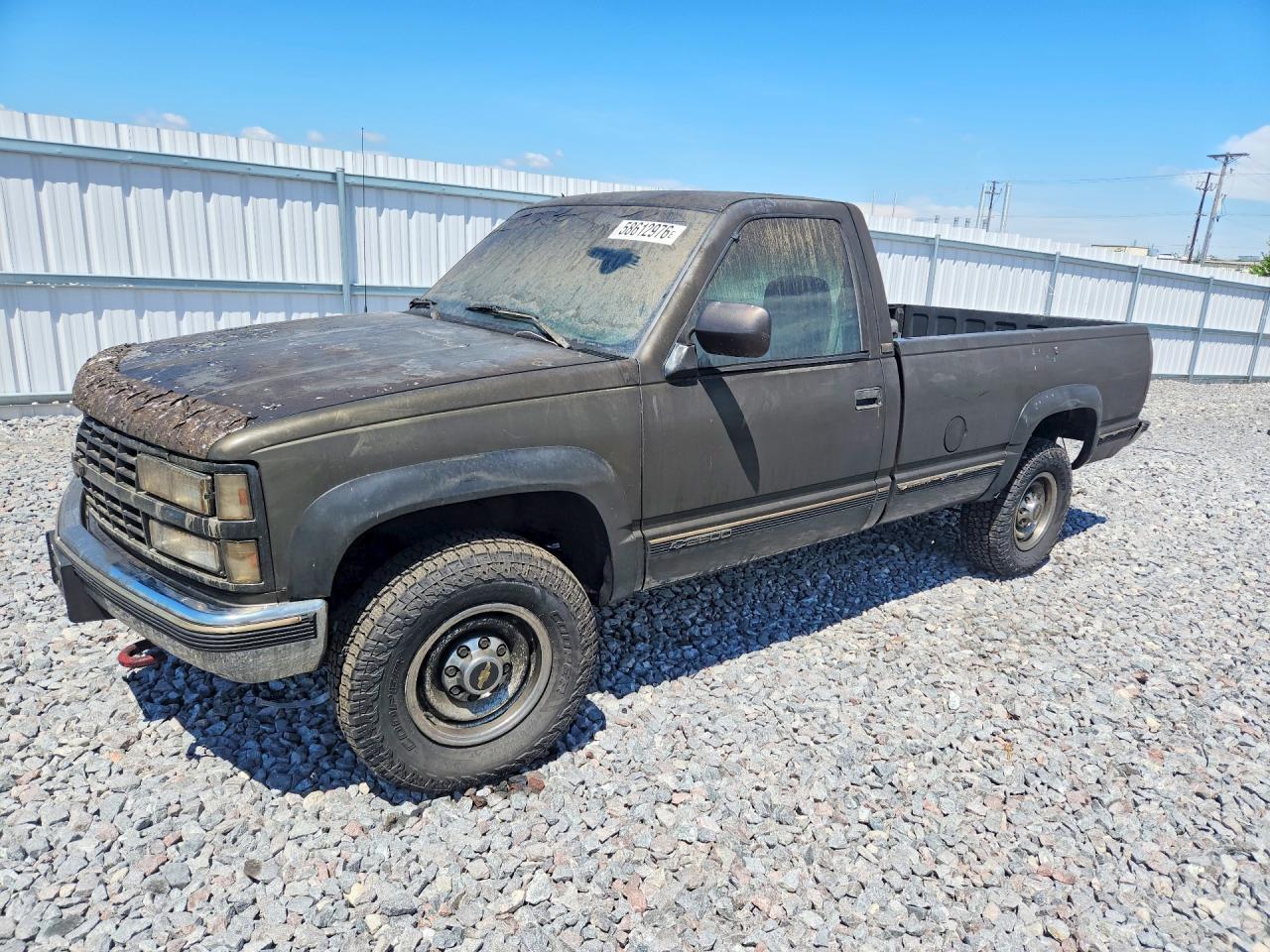 1993 Chevrolet Gmt-400 K2500 Burn vin: 1GCGK24K8PE110596