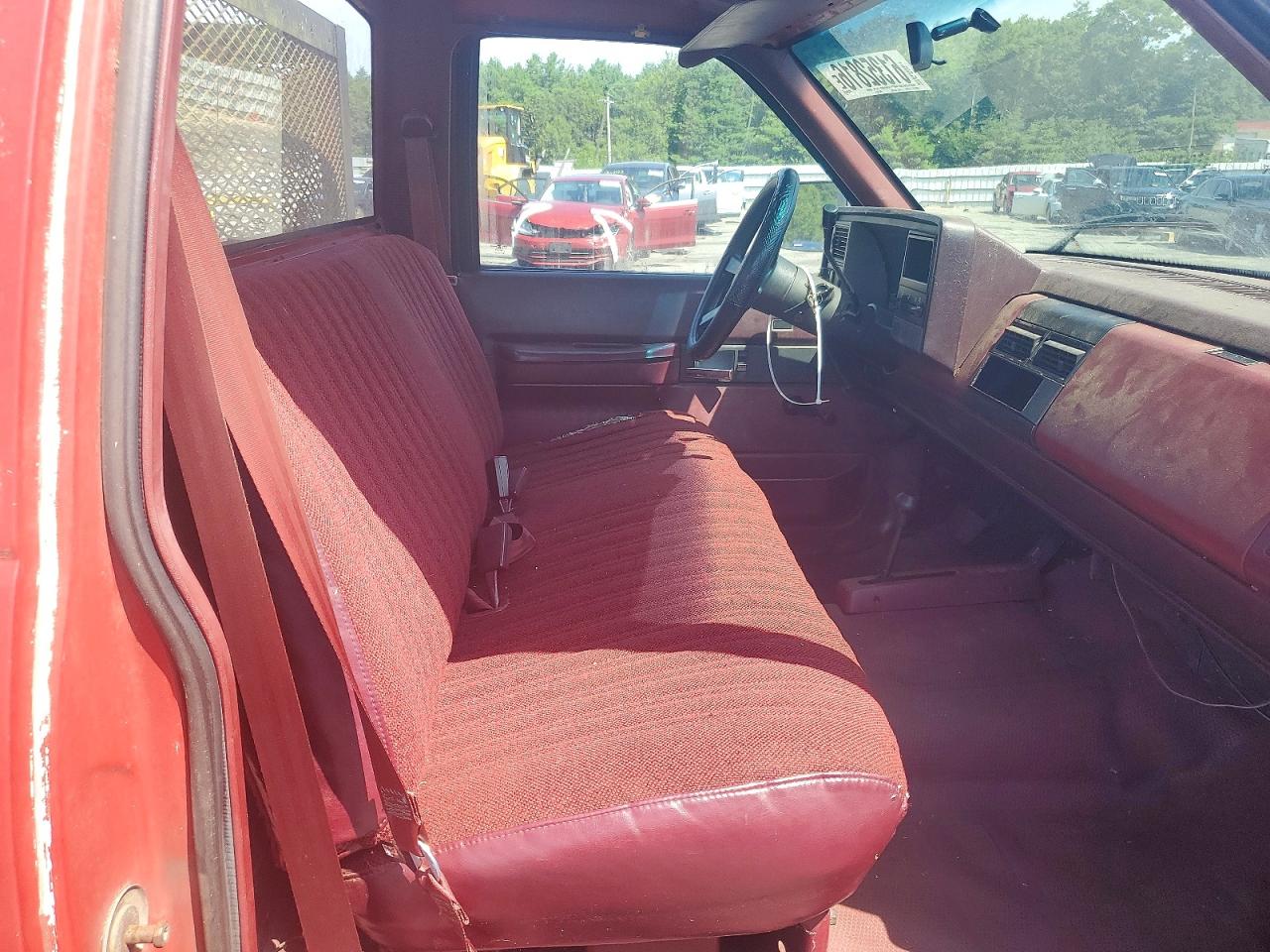 1989 Chevrolet Gmt-400 K2500 Red vin: 1GCGK24K9KE145771