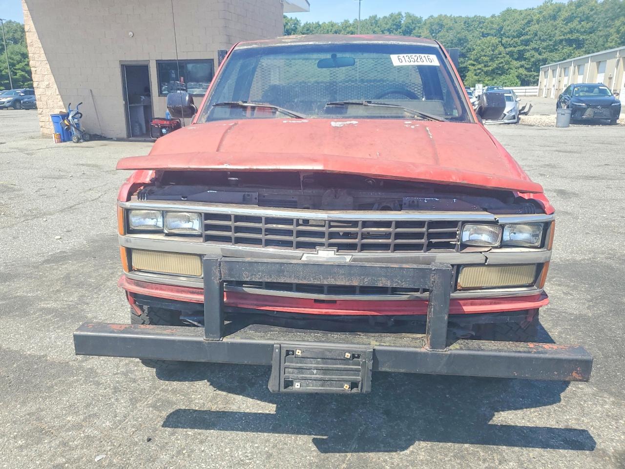 1989 Chevrolet Gmt-400 K2500 Red vin: 1GCGK24K9KE145771