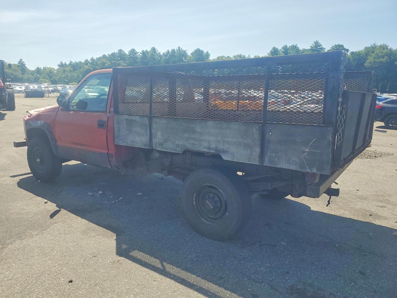 1989 Chevrolet Gmt-400 K2500 Red vin: 1GCGK24K9KE145771