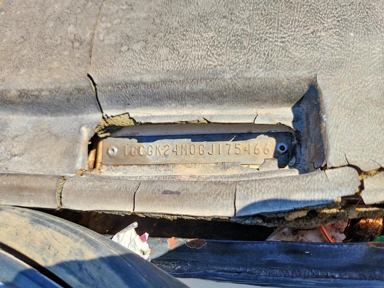 1986 Chevrolet K20 Tan vin: 1GCGK24M0GJ175466