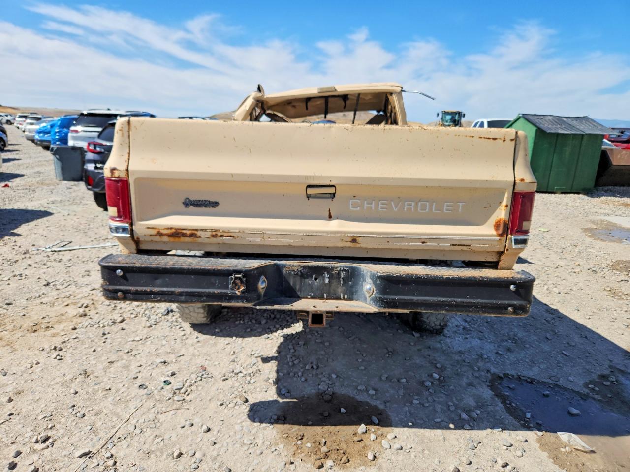 1986 Chevrolet K20 Tan vin: 1GCGK24M0GJ175466