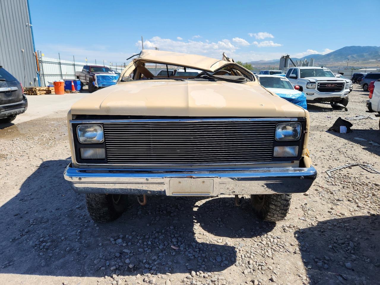 1986 Chevrolet K20 Tan vin: 1GCGK24M0GJ175466