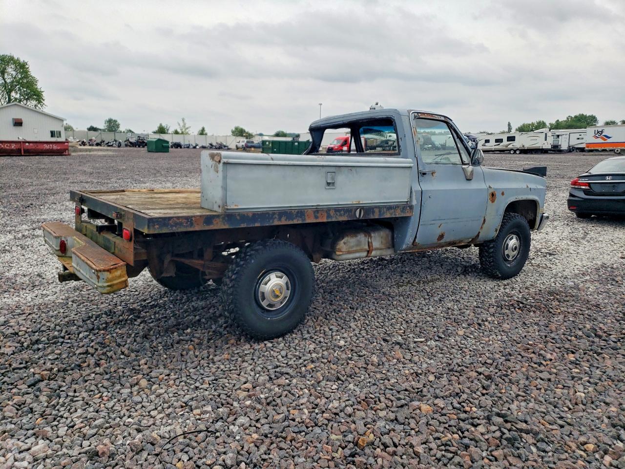 1985 Chevrolet K20 Gray vin: 1GCGK24M2FF411214
