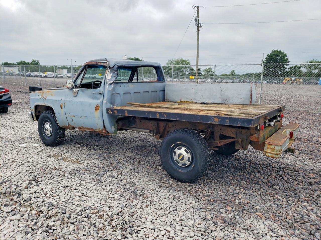 1985 Chevrolet K20 Gray vin: 1GCGK24M2FF411214