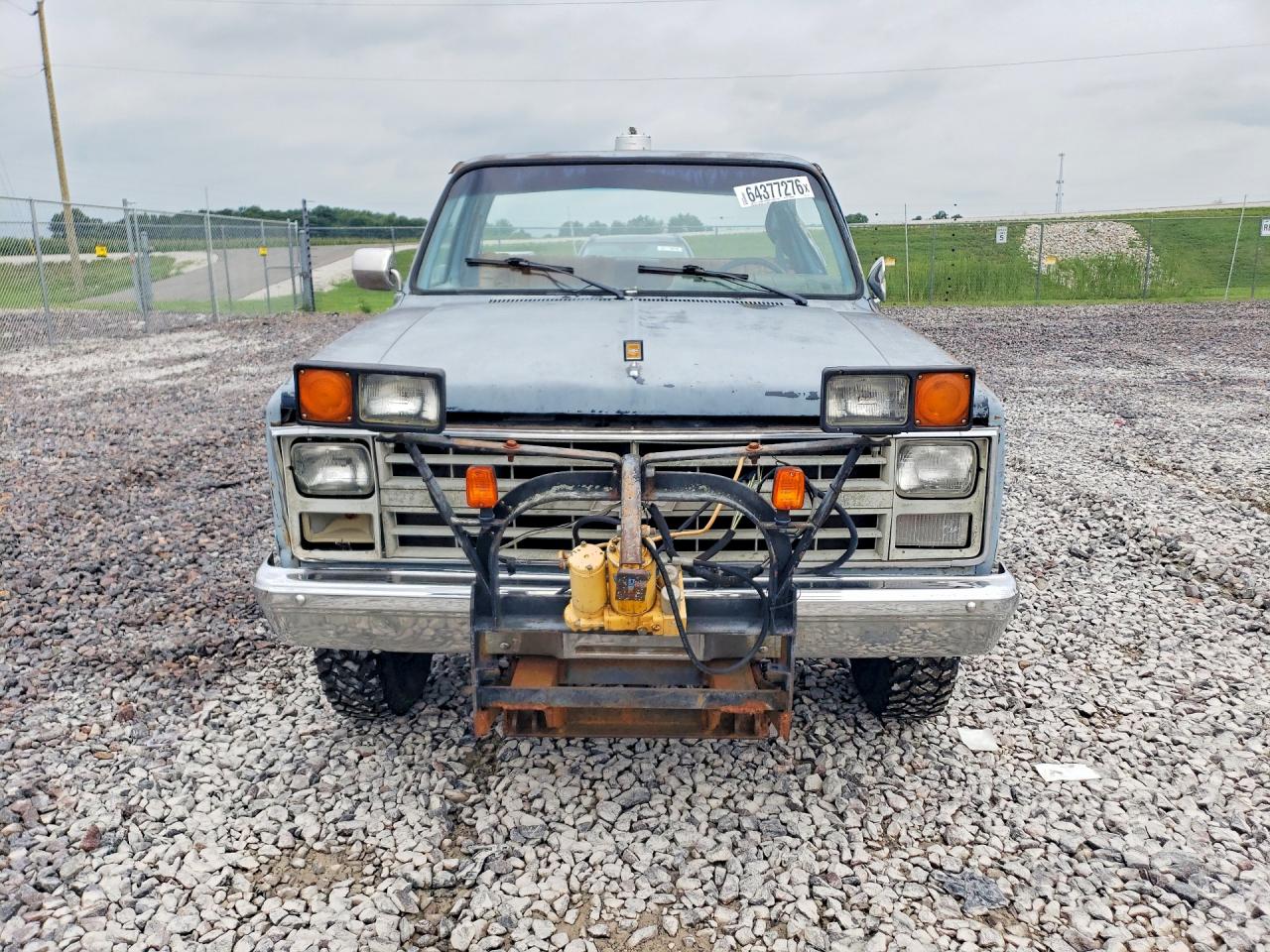 1985 Chevrolet K20 Gray vin: 1GCGK24M2FF411214