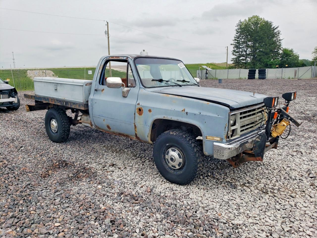 1985 Chevrolet K20 Gray vin: 1GCGK24M2FF411214