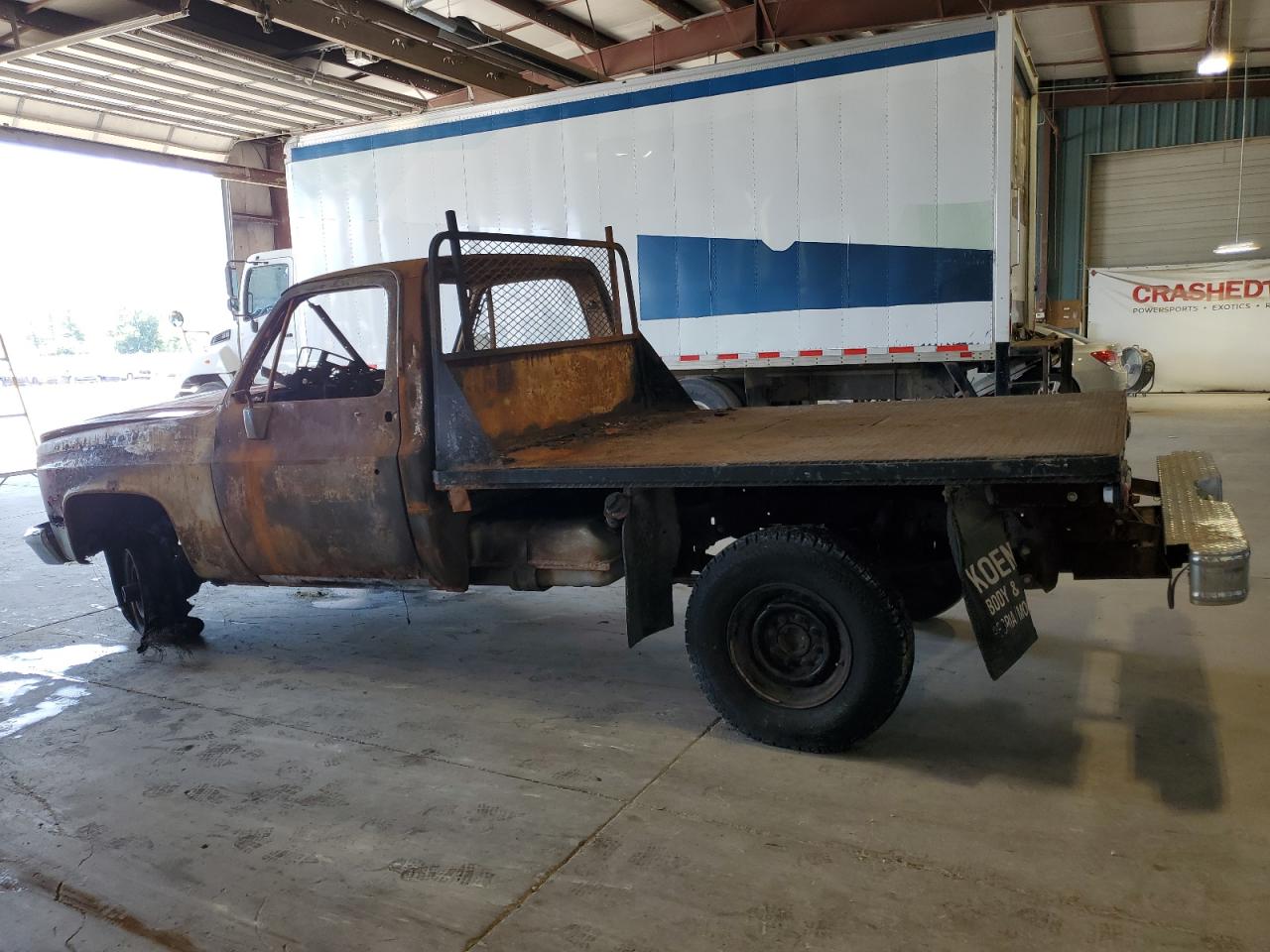 1986 Chevrolet K20 Red vin: 1GCGK24M2GJ147099