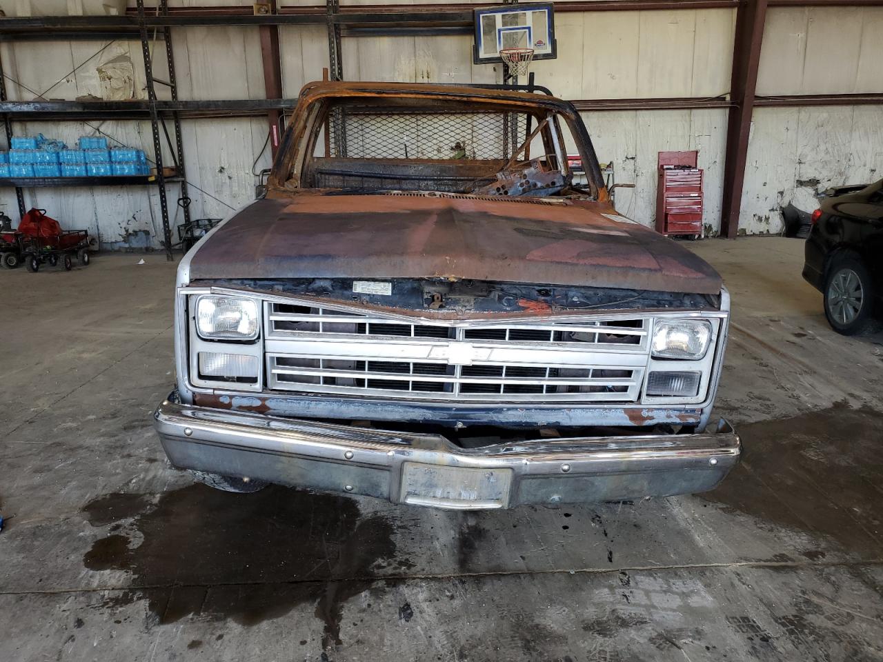 1986 Chevrolet K20 Red vin: 1GCGK24M2GJ147099