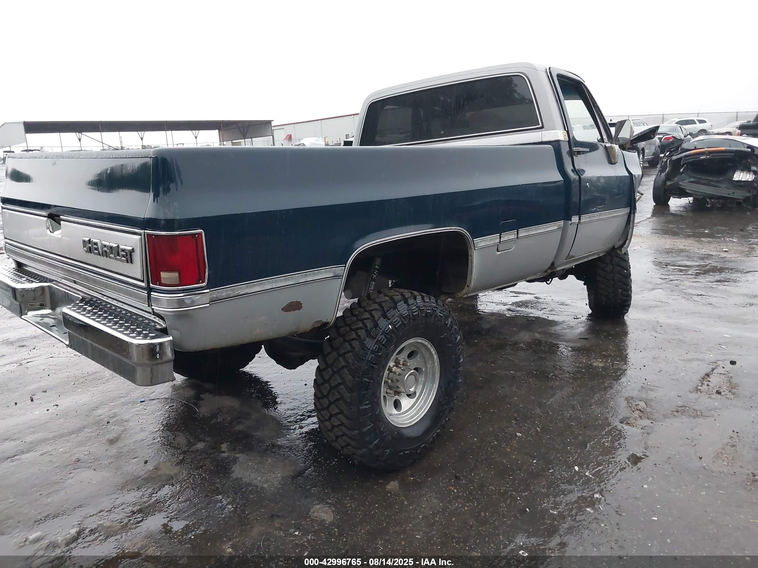 1985 Chevrolet K20   Dark Blue vin: 1GCGK24M3FJ161821