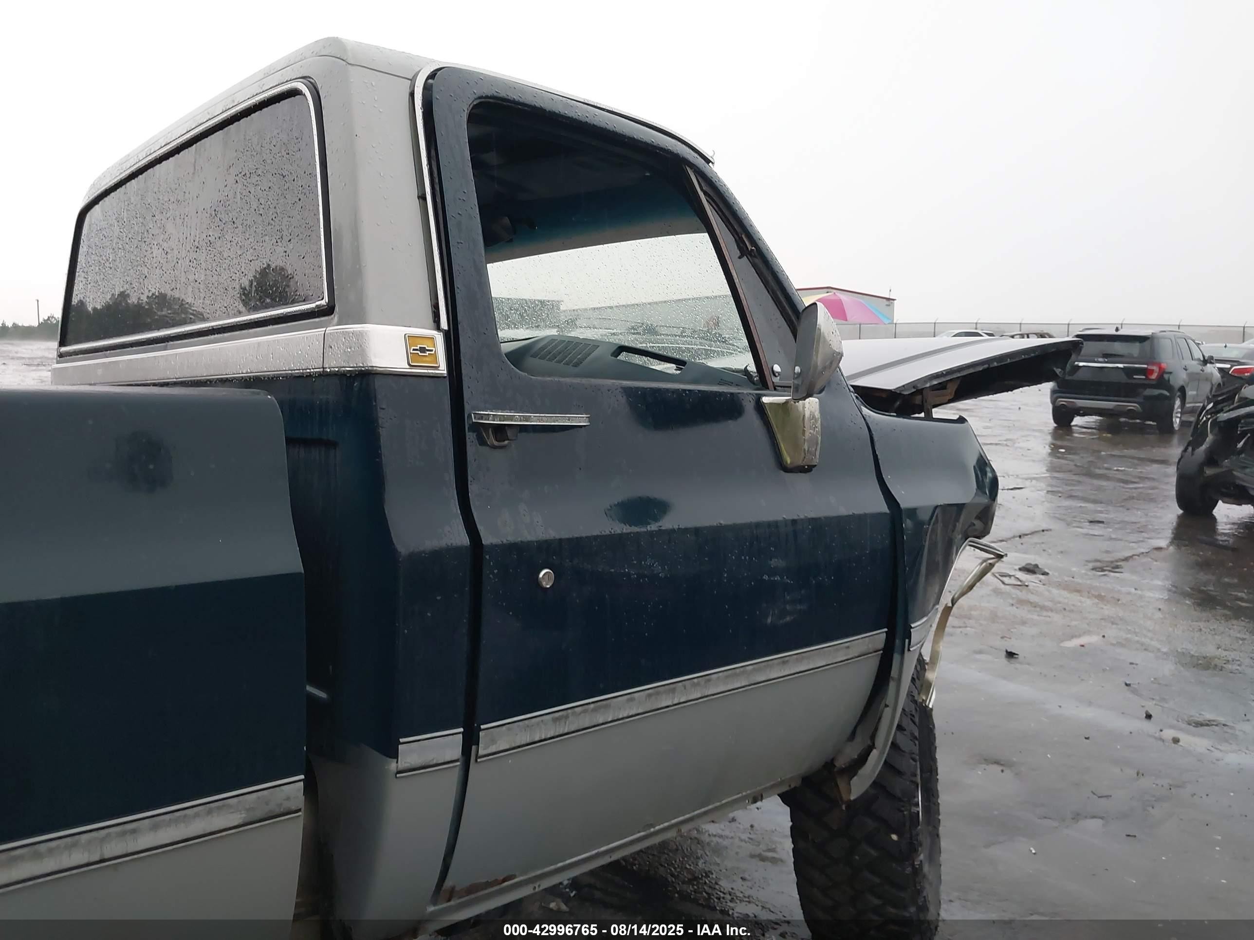 1985 Chevrolet K20   Dark Blue vin: 1GCGK24M3FJ161821