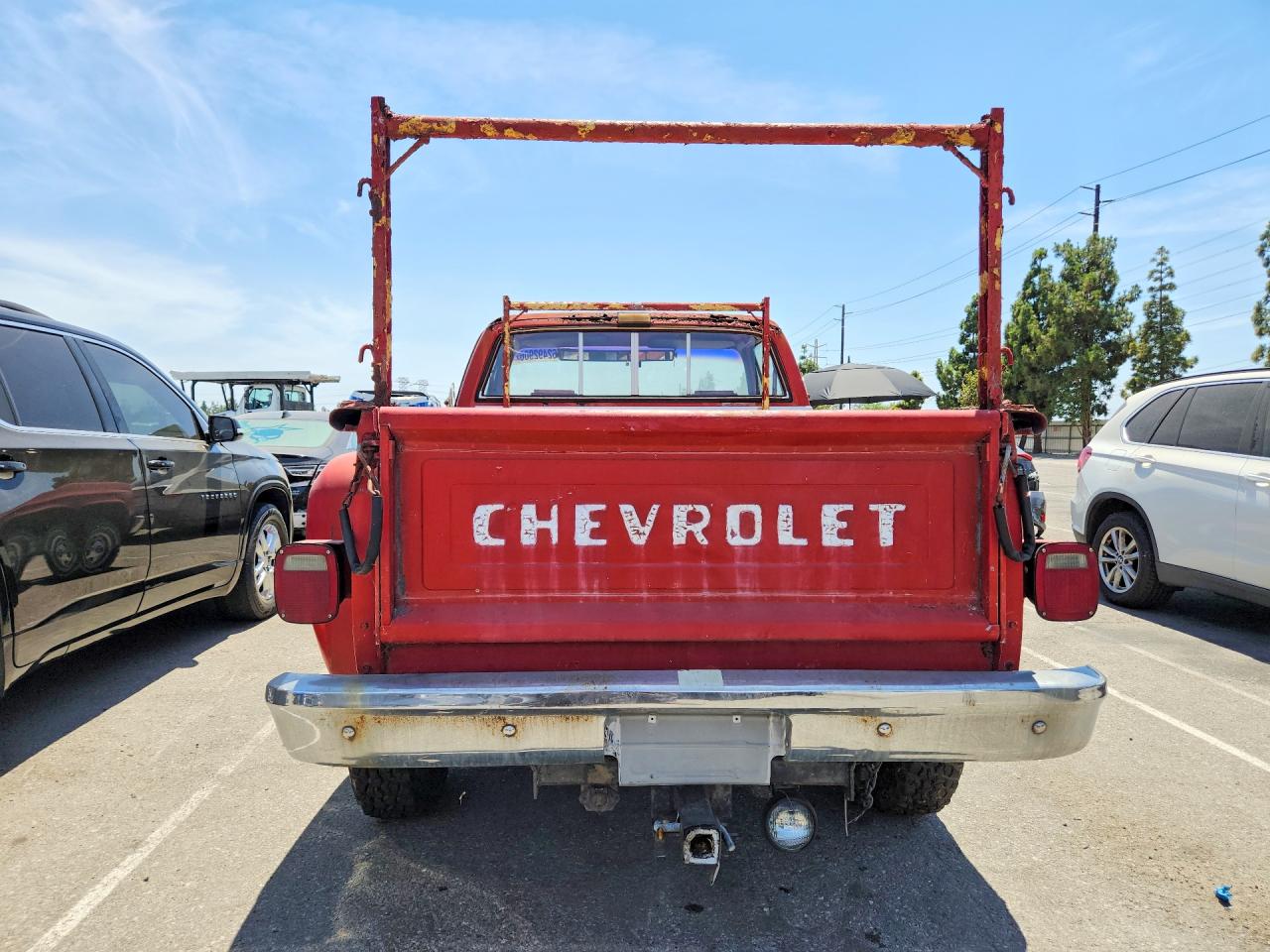 1986 Chevrolet K20 Red vin: 1GCGK24M4GJ156791