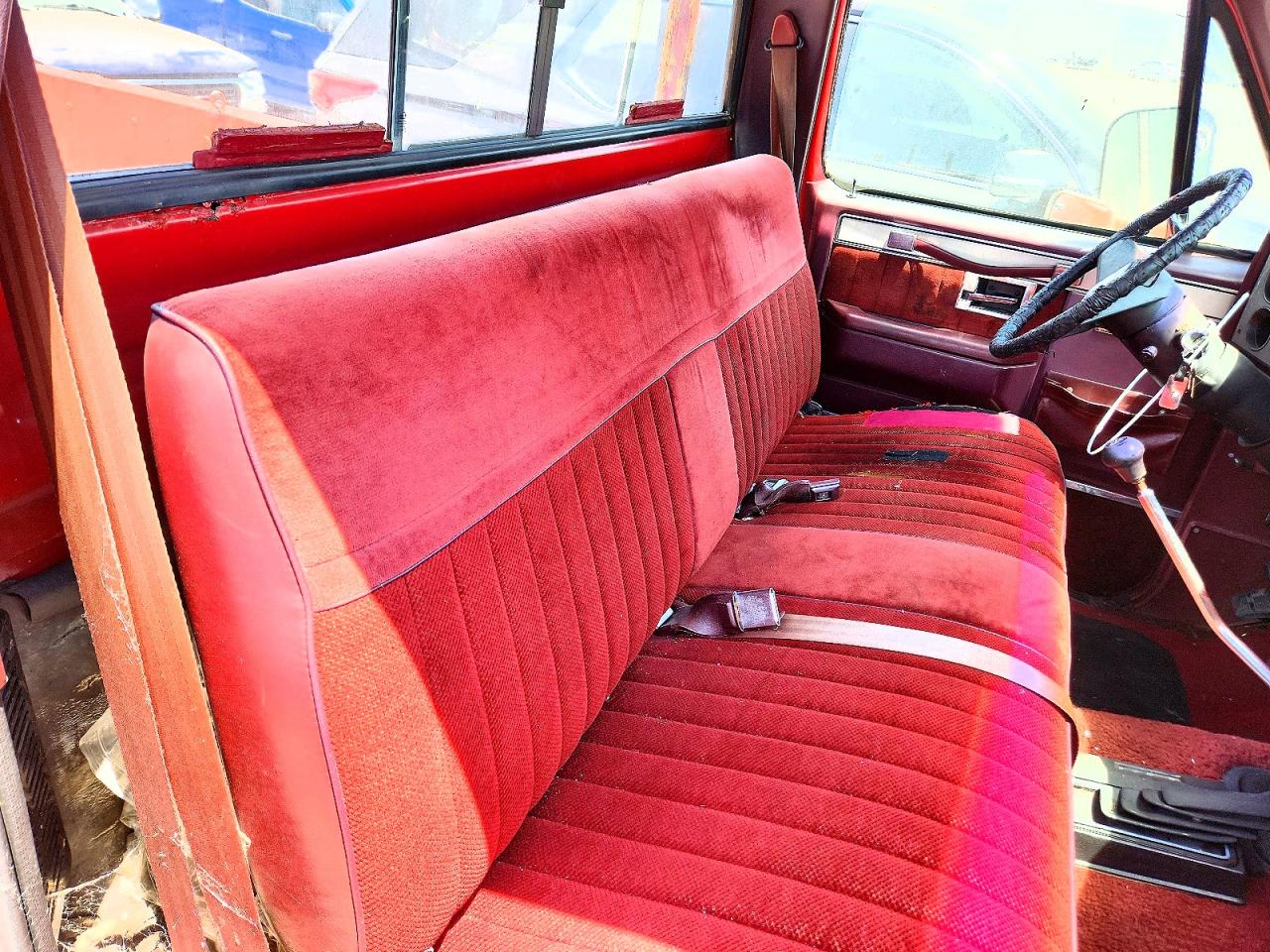 1986 Chevrolet K20 Red vin: 1GCGK24M4GJ156791