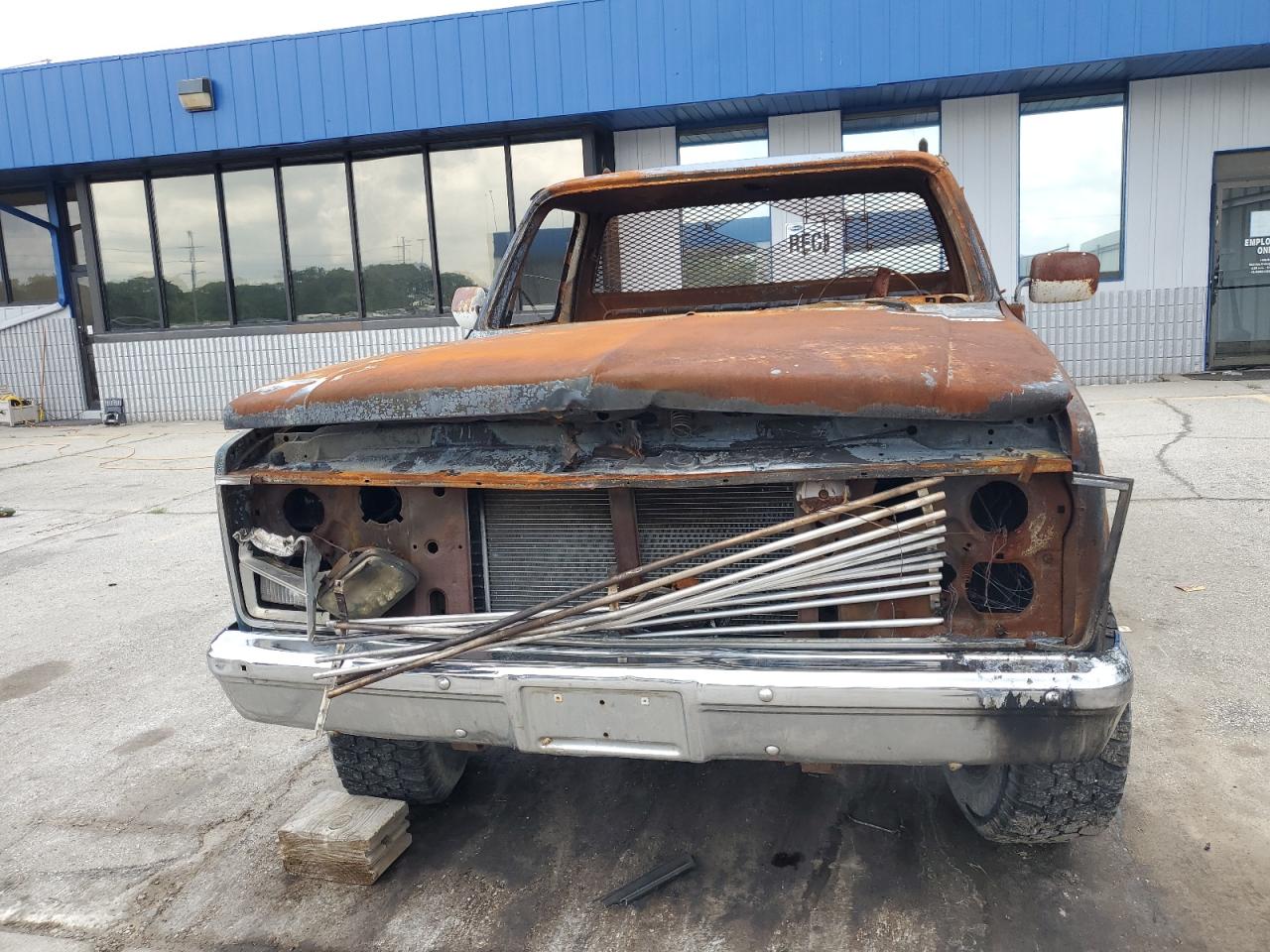 1983 Chevrolet K20    Gray vin: 1GCGK24M5DJ178083