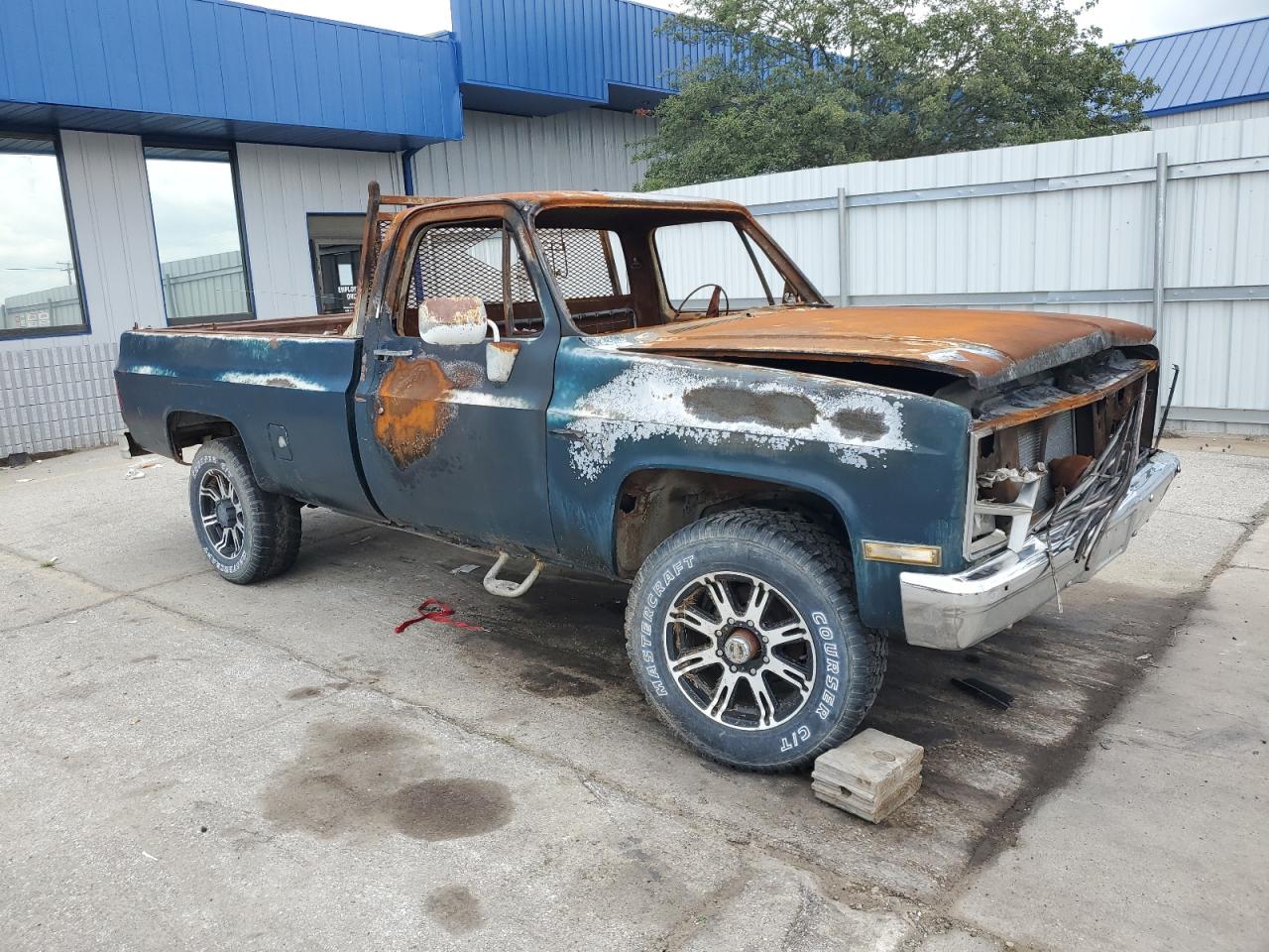 1983 Chevrolet K20    Gray vin: 1GCGK24M5DJ178083