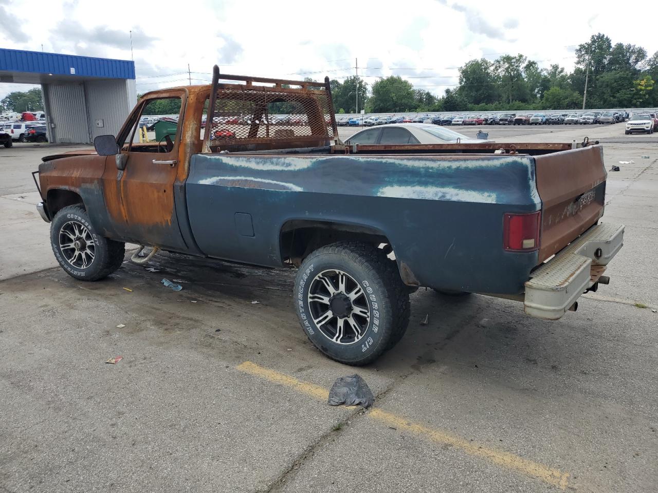 1983 Chevrolet K20    Gray vin: 1GCGK24M5DJ178083