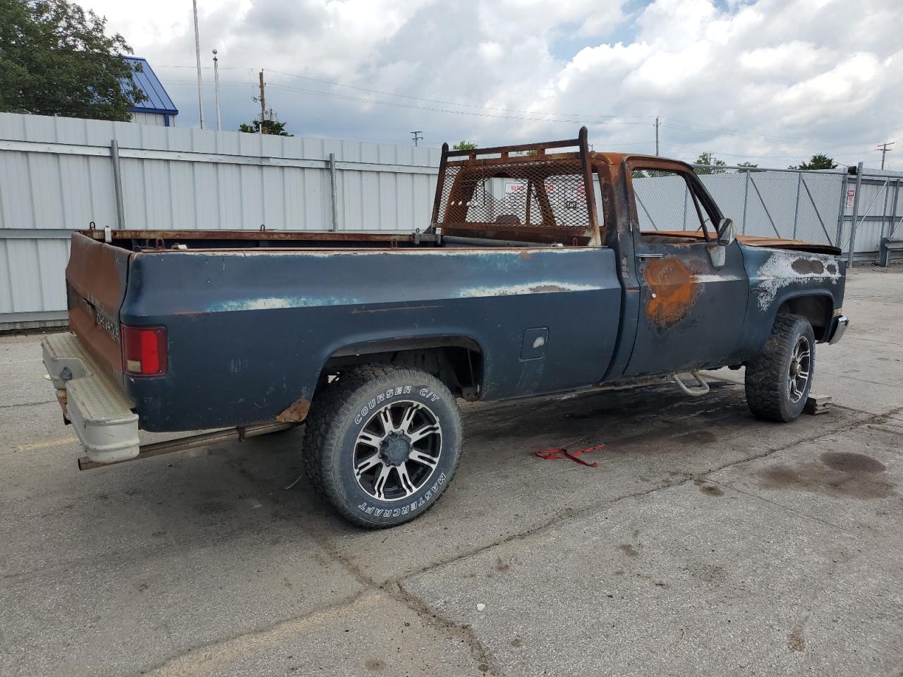 1983 Chevrolet K20    Gray vin: 1GCGK24M5DJ178083