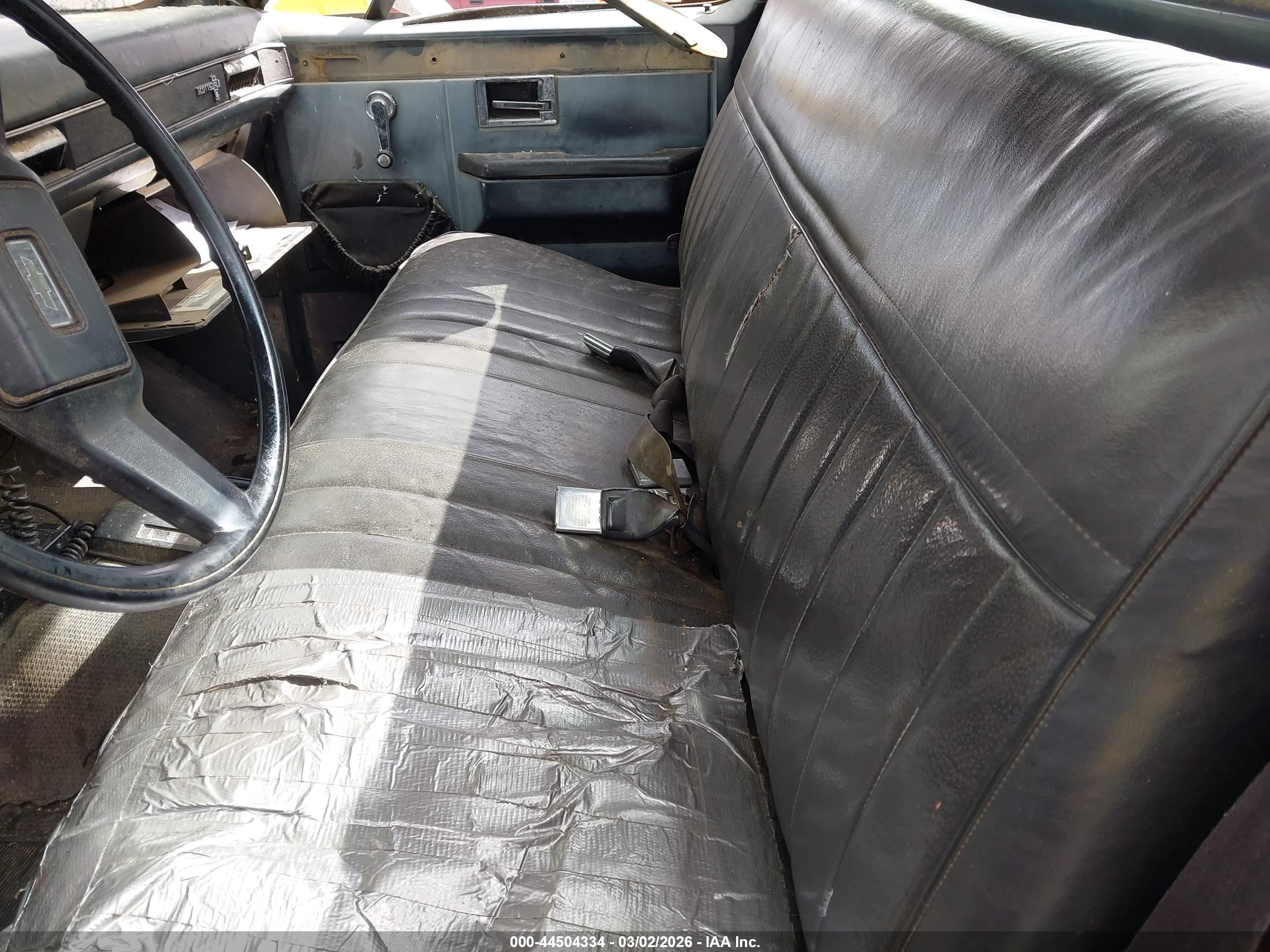 1986 Chevrolet K20   Gray vin: 1GCGK24M7GJ101204