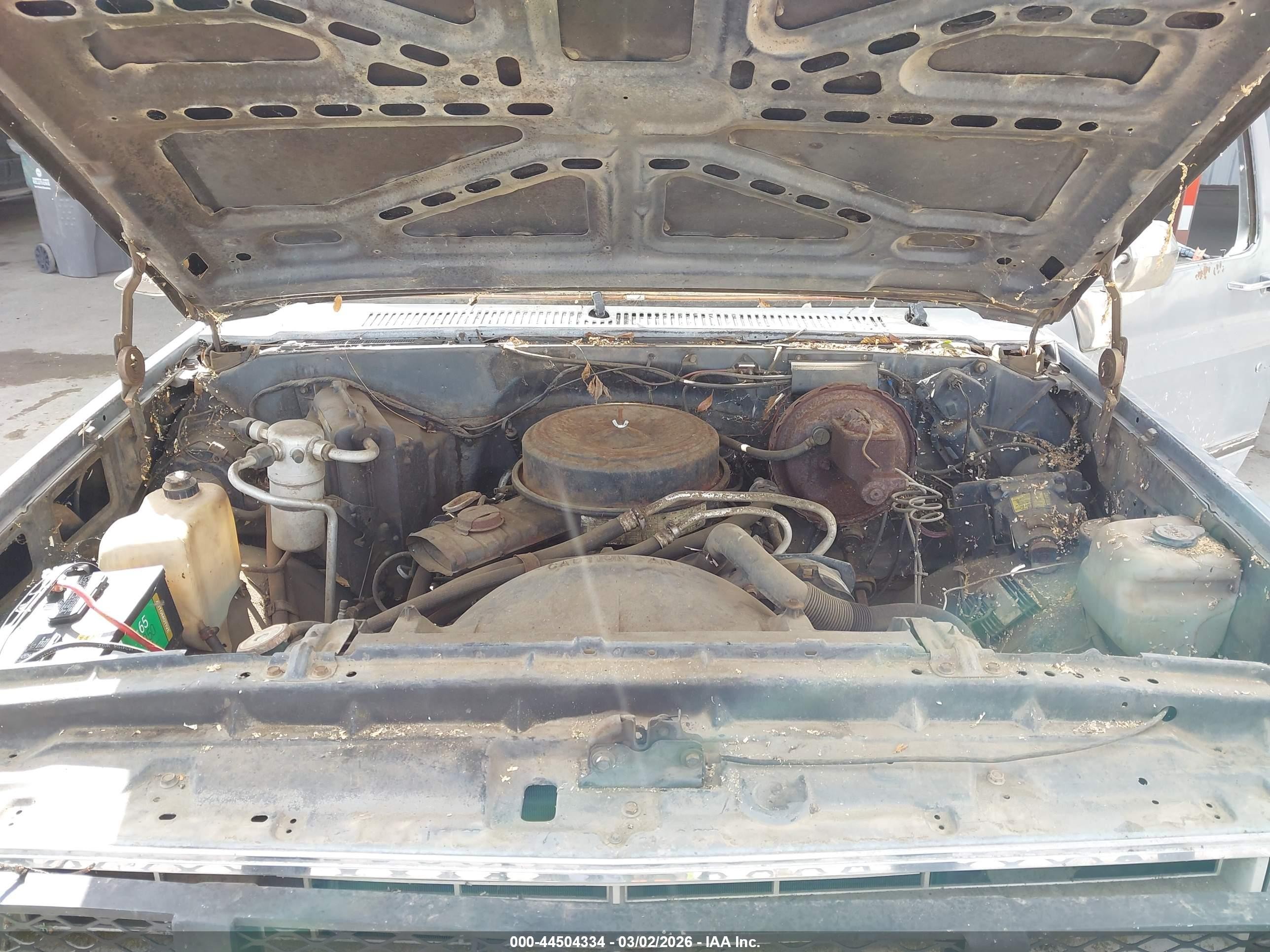 1986 Chevrolet K20   Gray vin: 1GCGK24M7GJ101204