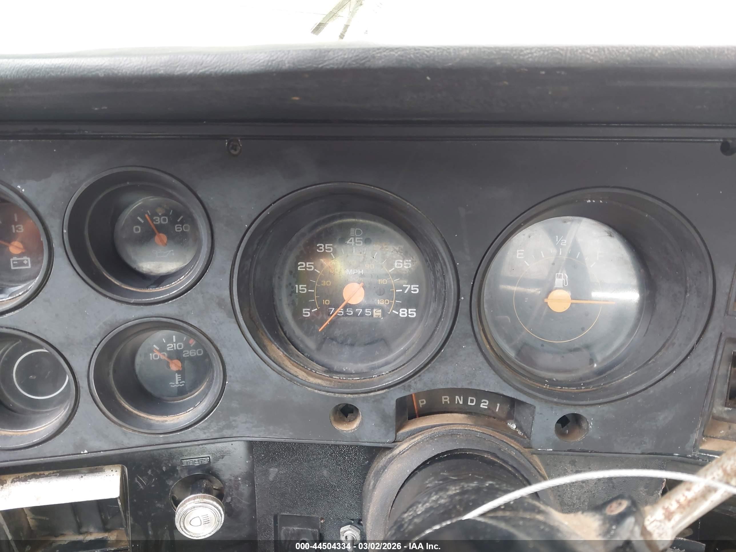 1986 Chevrolet K20   Gray vin: 1GCGK24M7GJ101204