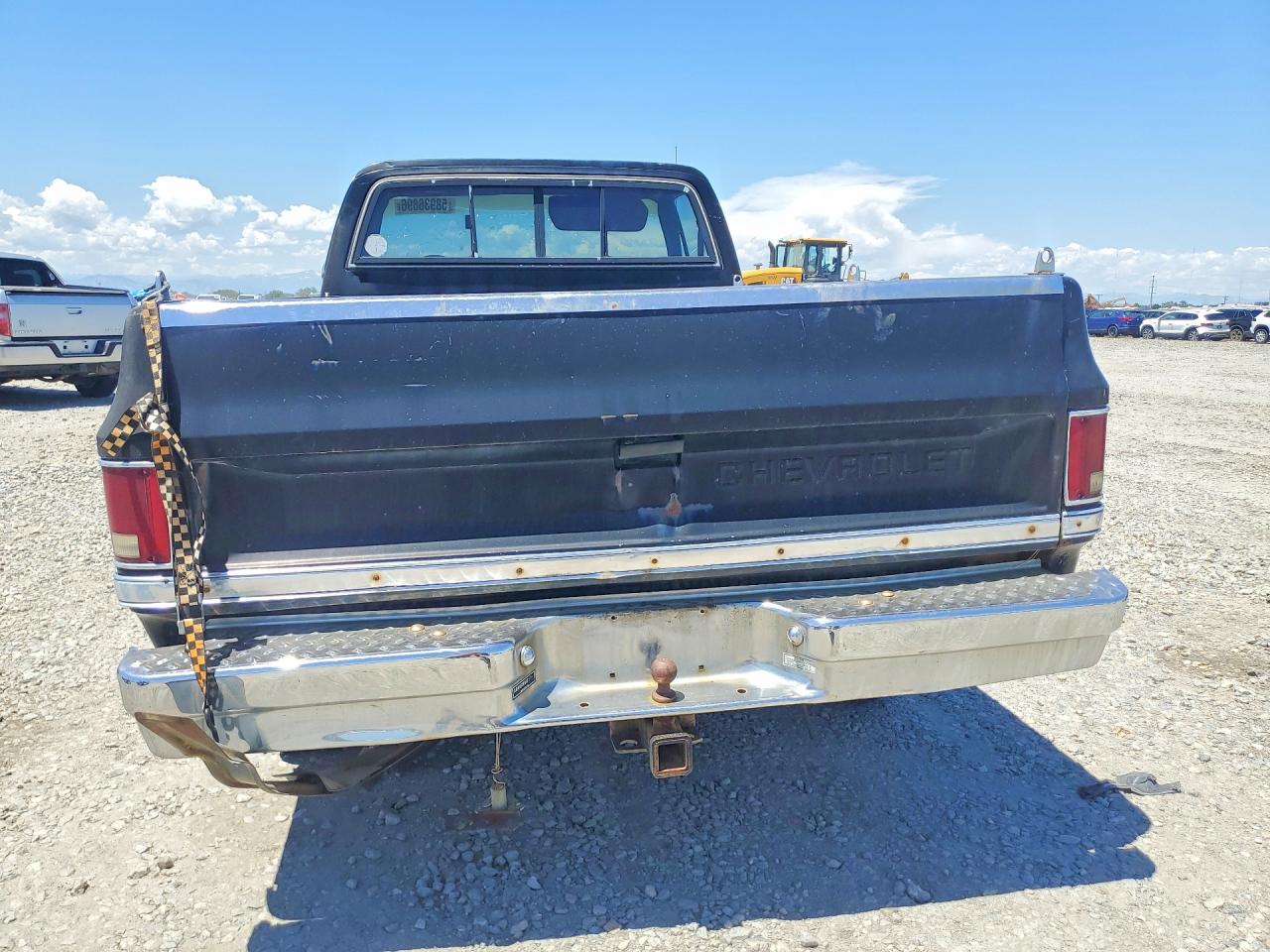 1983 Chevrolet K20 Black vin: 1GCGK24M8DJ120548