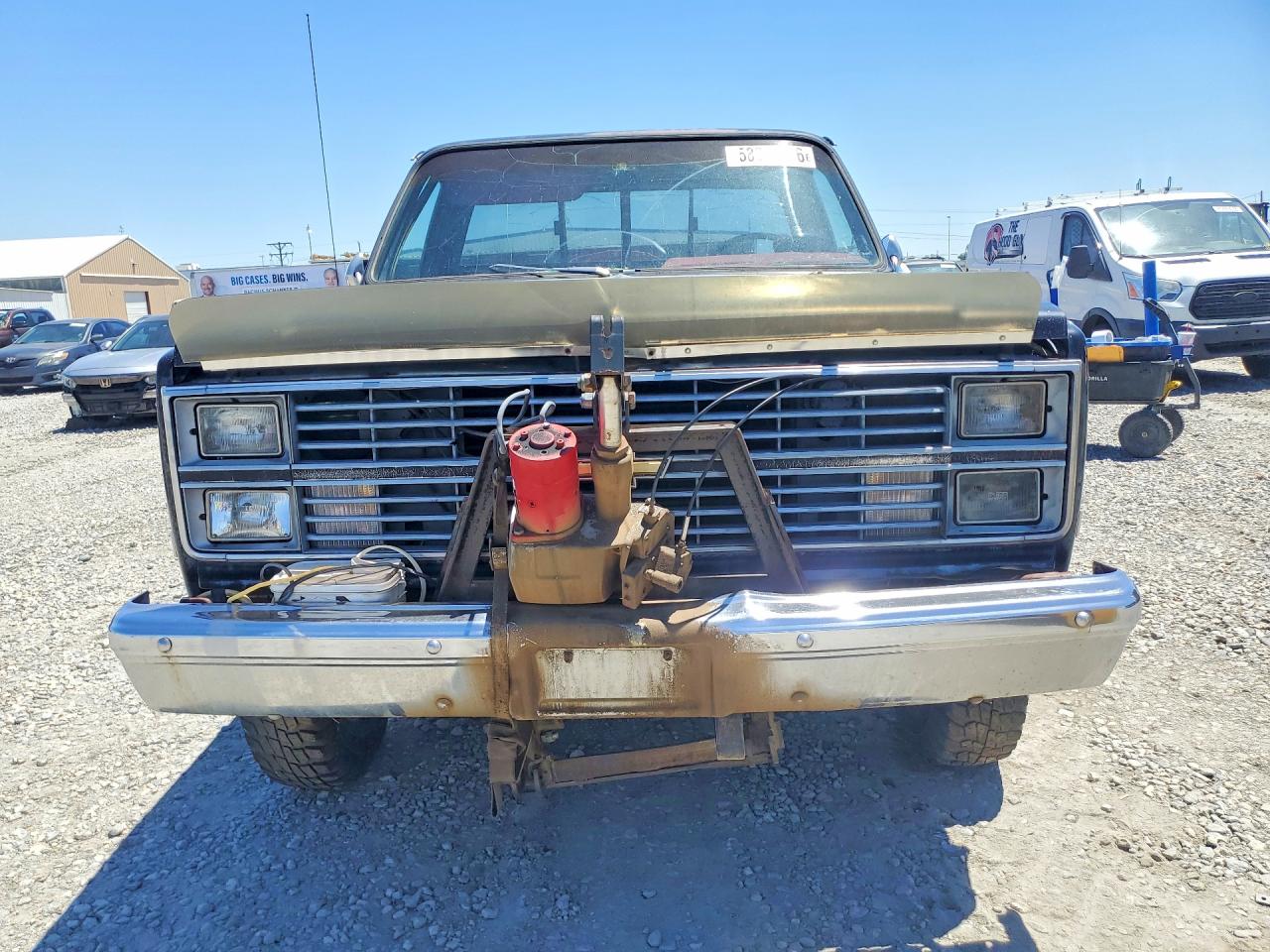1983 Chevrolet K20 Black vin: 1GCGK24M8DJ120548