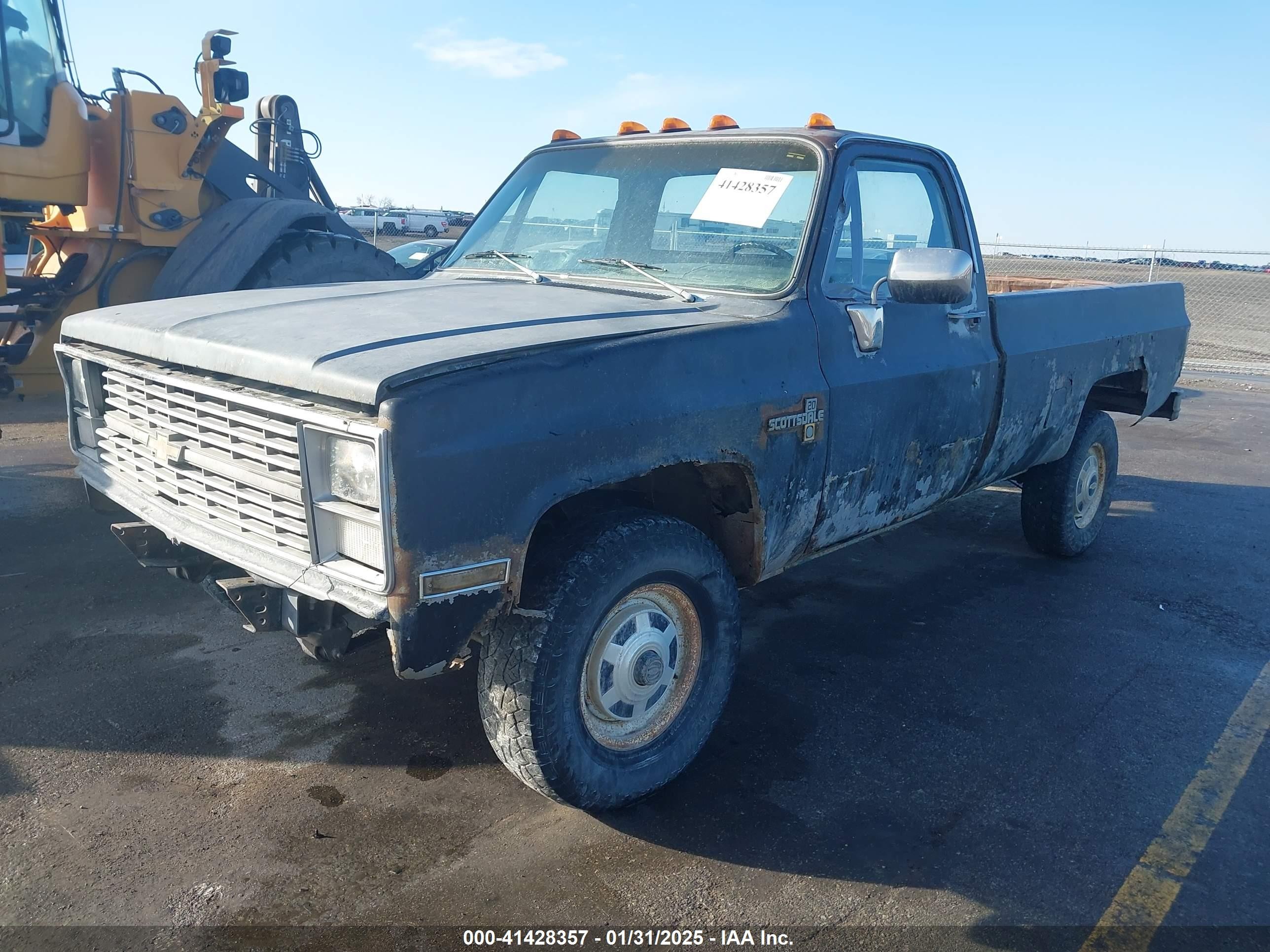 1983 Chevrolet K20   Gray vin: 1GCGK24MXDJ112726