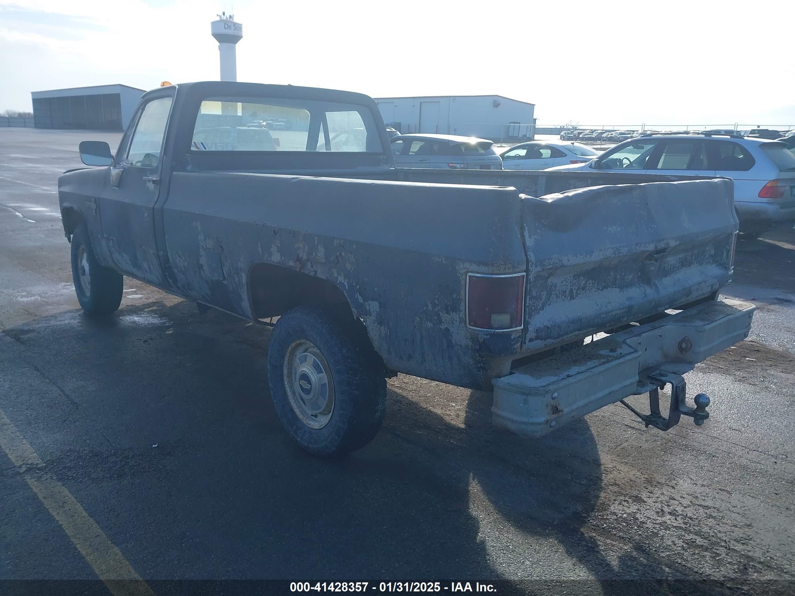 1983 Chevrolet K20   Gray vin: 1GCGK24MXDJ112726