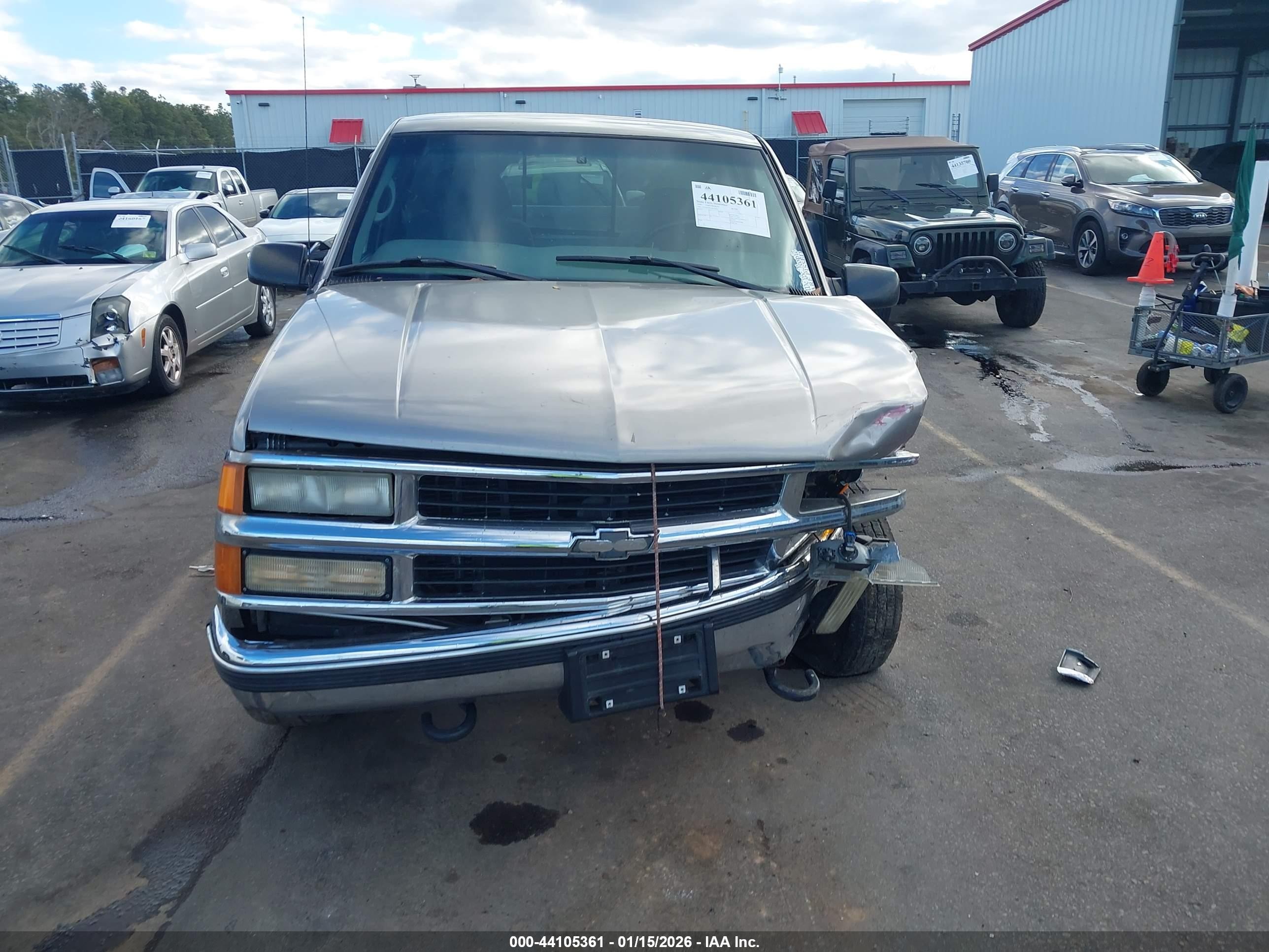 1999 Chevrolet K2500   Gray vin: 1GCGK24R3XR718645