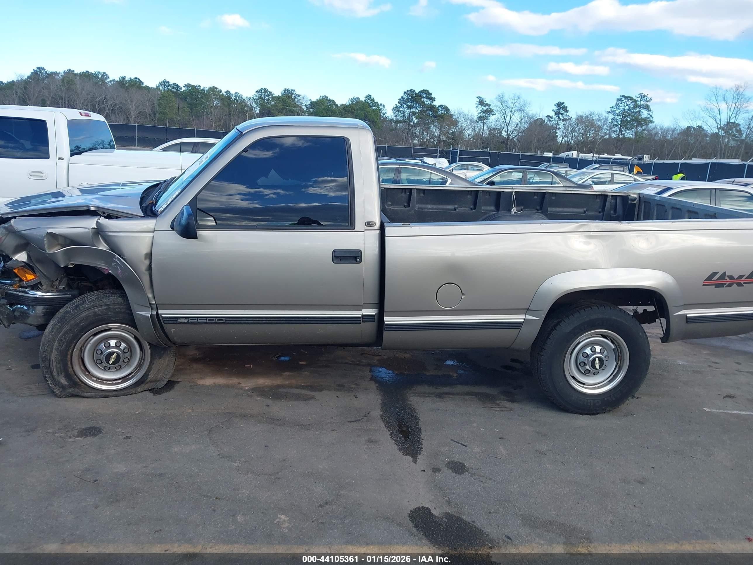 1999 Chevrolet K2500   Gray vin: 1GCGK24R3XR718645