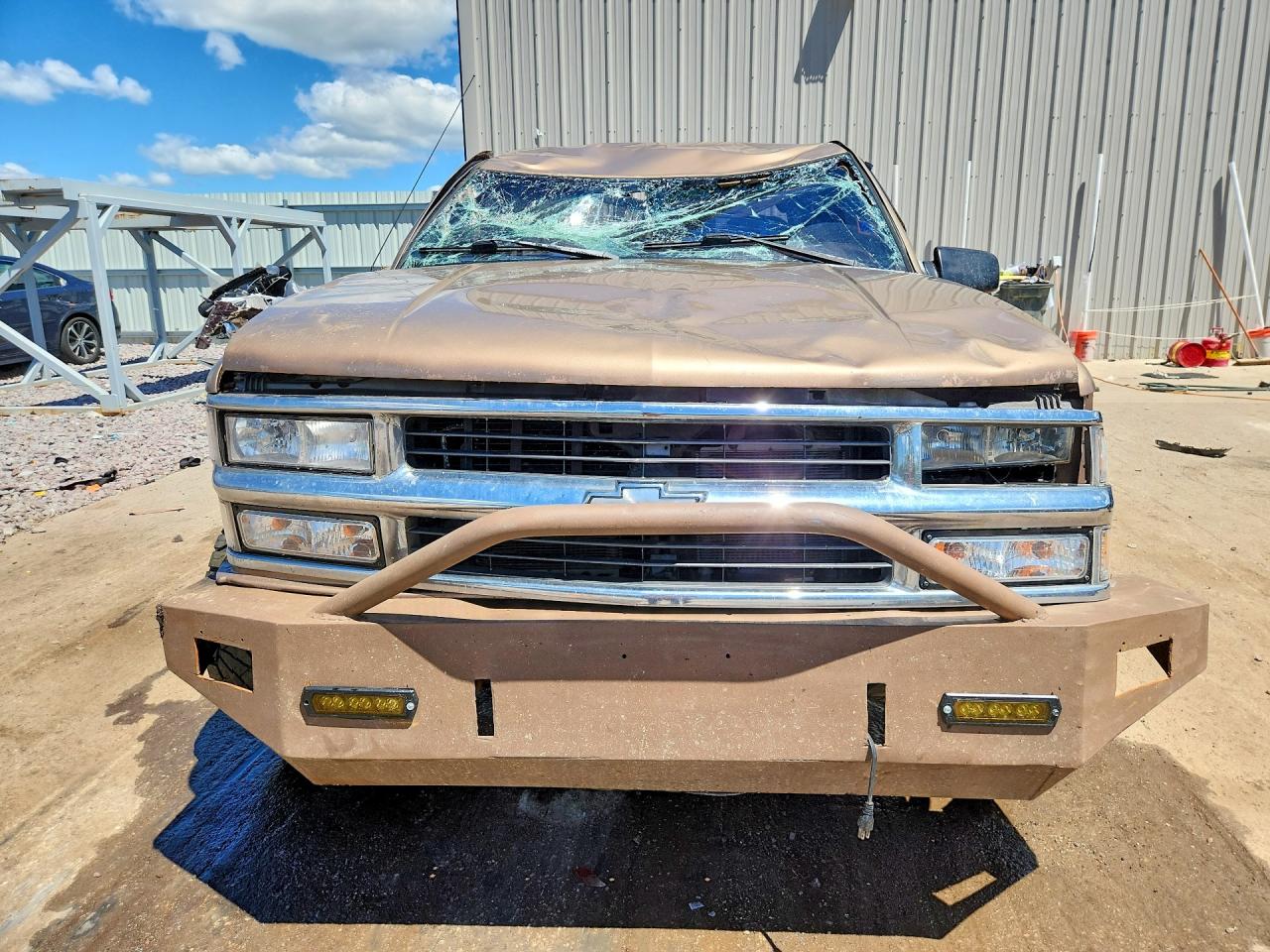 1995 Chevrolet Gmt-400 K2500 Tan vin: 1GCGK29F7SE278220