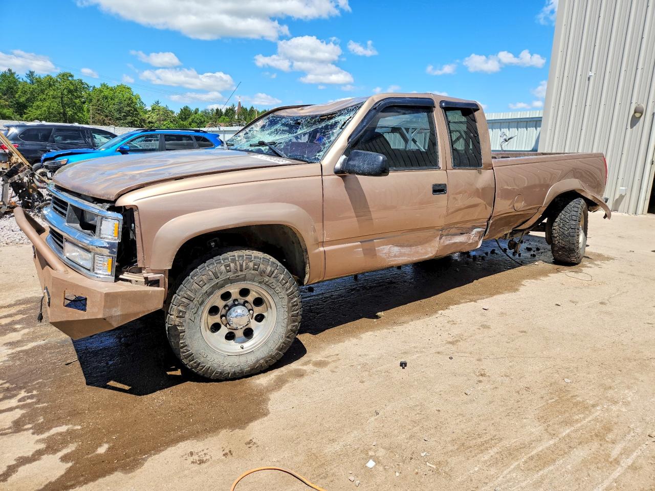 1995 Chevrolet Gmt-400 K2500 Tan vin: 1GCGK29F7SE278220