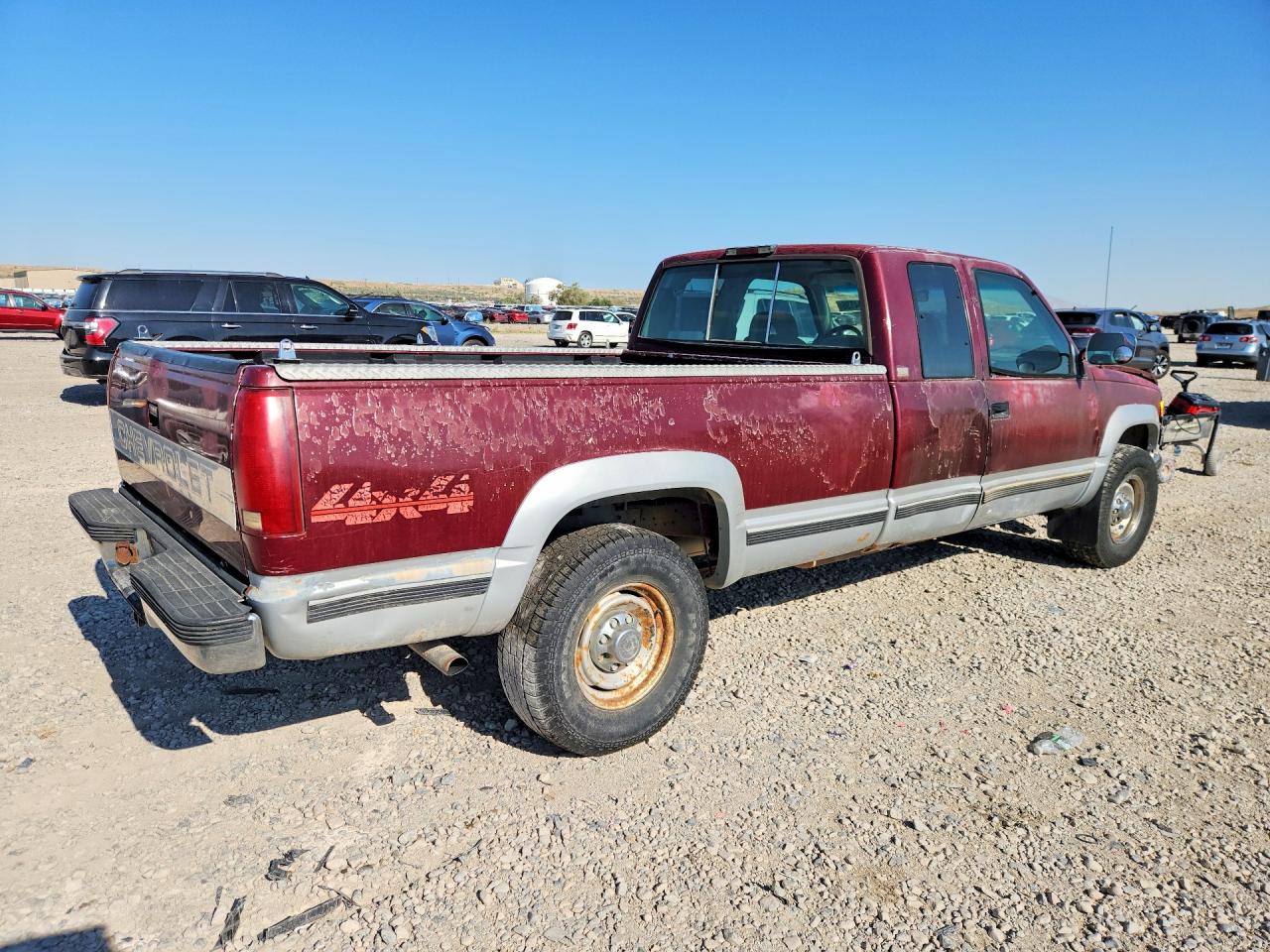 1994 Chevrolet Gmt-400 K2500 Темно-бордовый vin: 1GCGK29F9RE139958