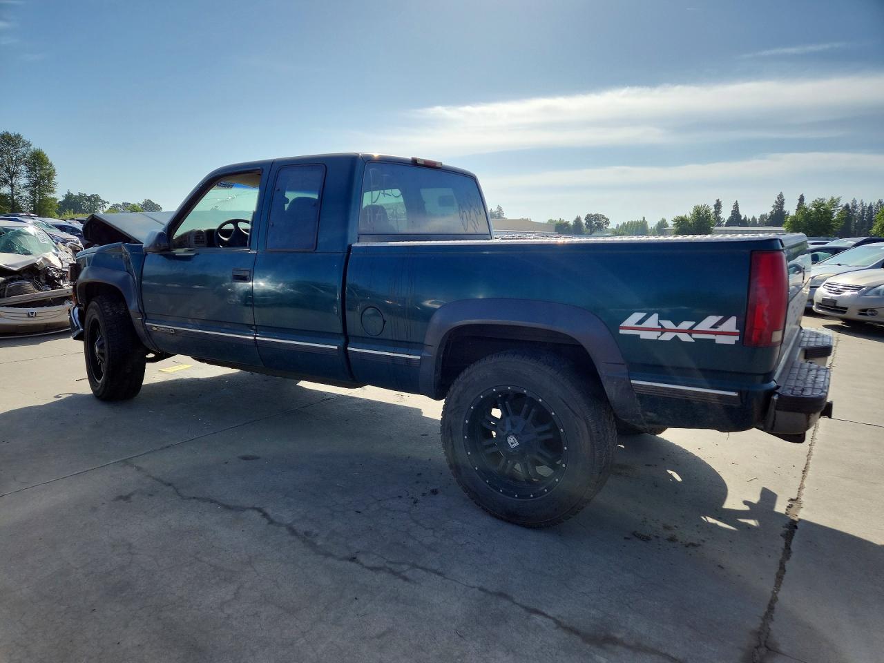 1997 Chevrolet Gmt-400 K2500 Green vin: 1GCGK29J7VE153629