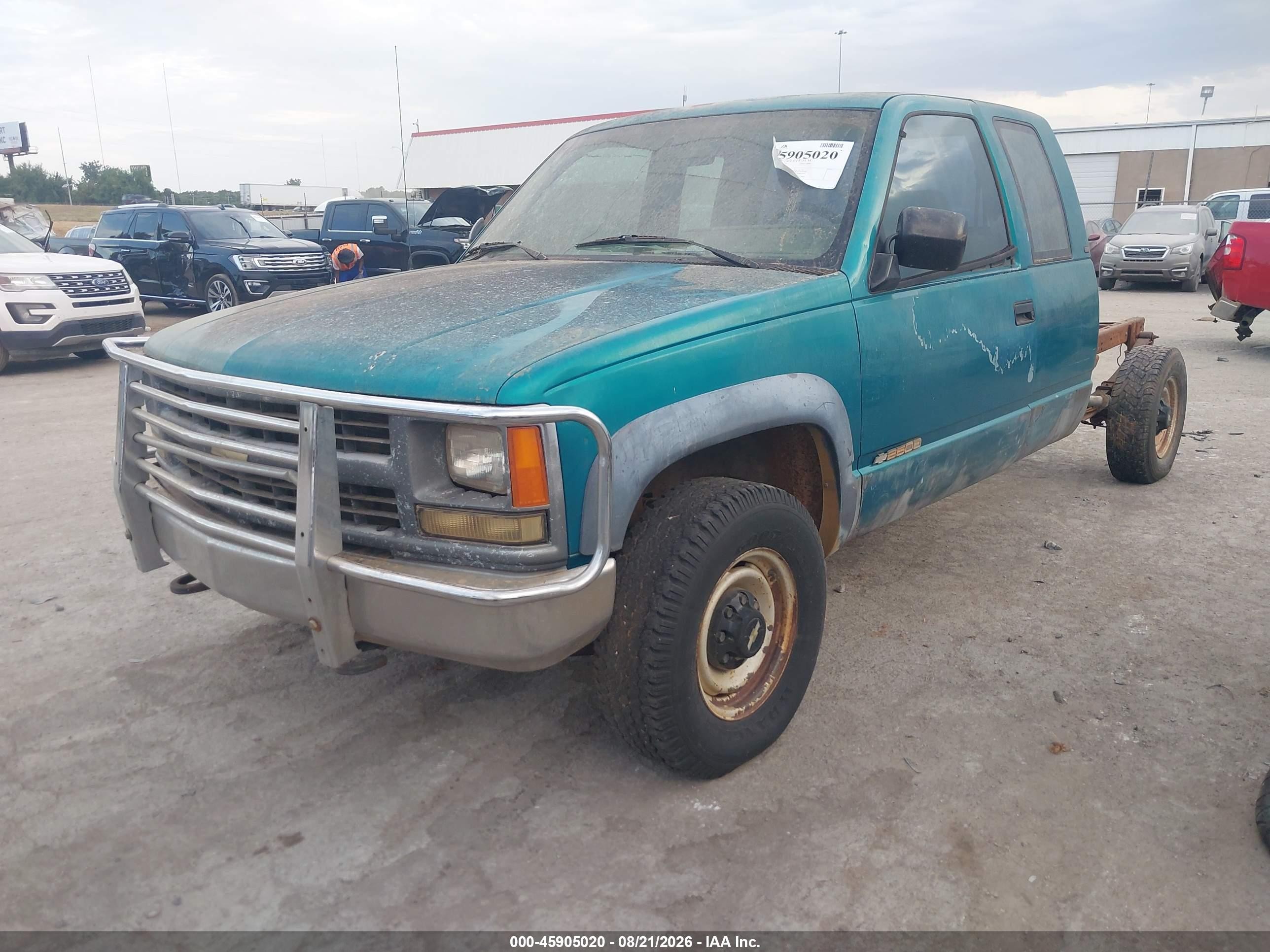 1994 Chevrolet Gmt-400 K2500 Turquoise vin: 1GCGK29K8RE175346