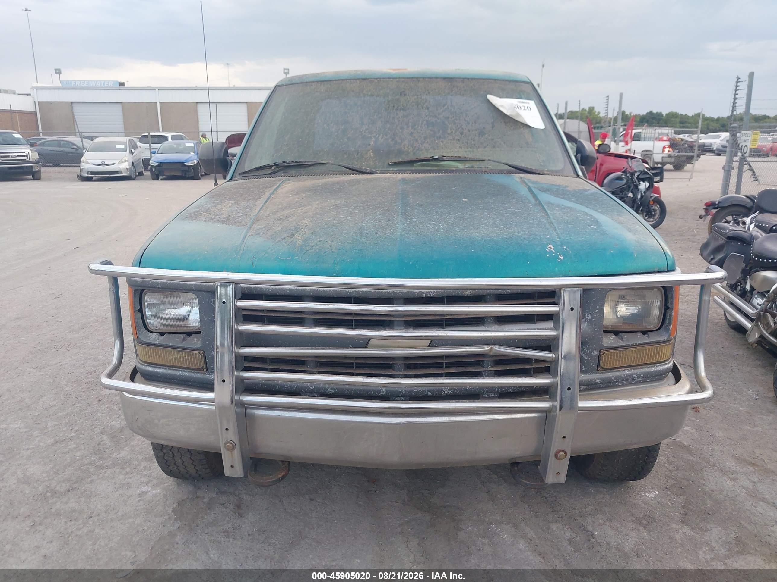 1994 Chevrolet Gmt-400 K2500 Turquoise vin: 1GCGK29K8RE175346