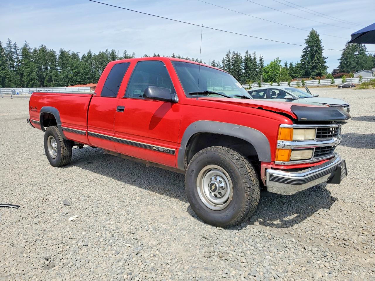 1995 Chevrolet Gmt-400 K2500 Red vin: 1GCGK29K9SE281309