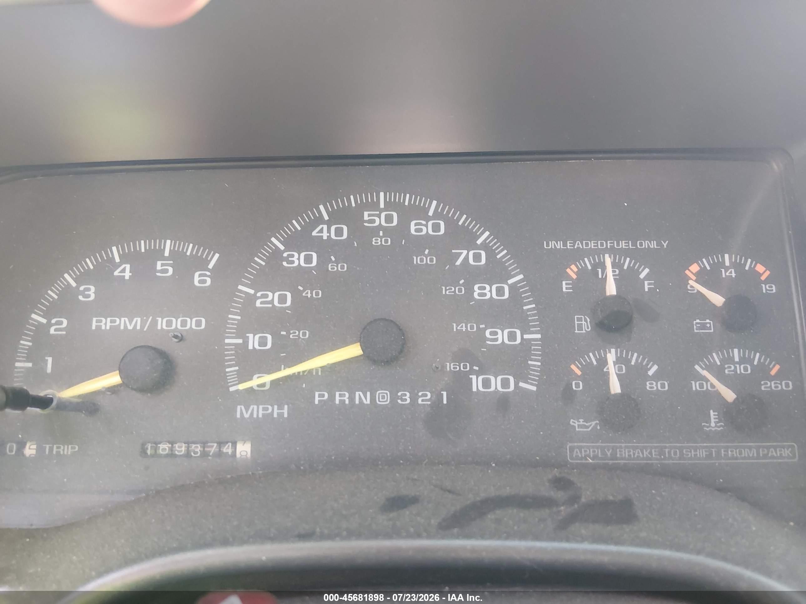 1997 Chevrolet C/k 2500 Hd Fleetside Red vin: 1GCGK29RXVE229138