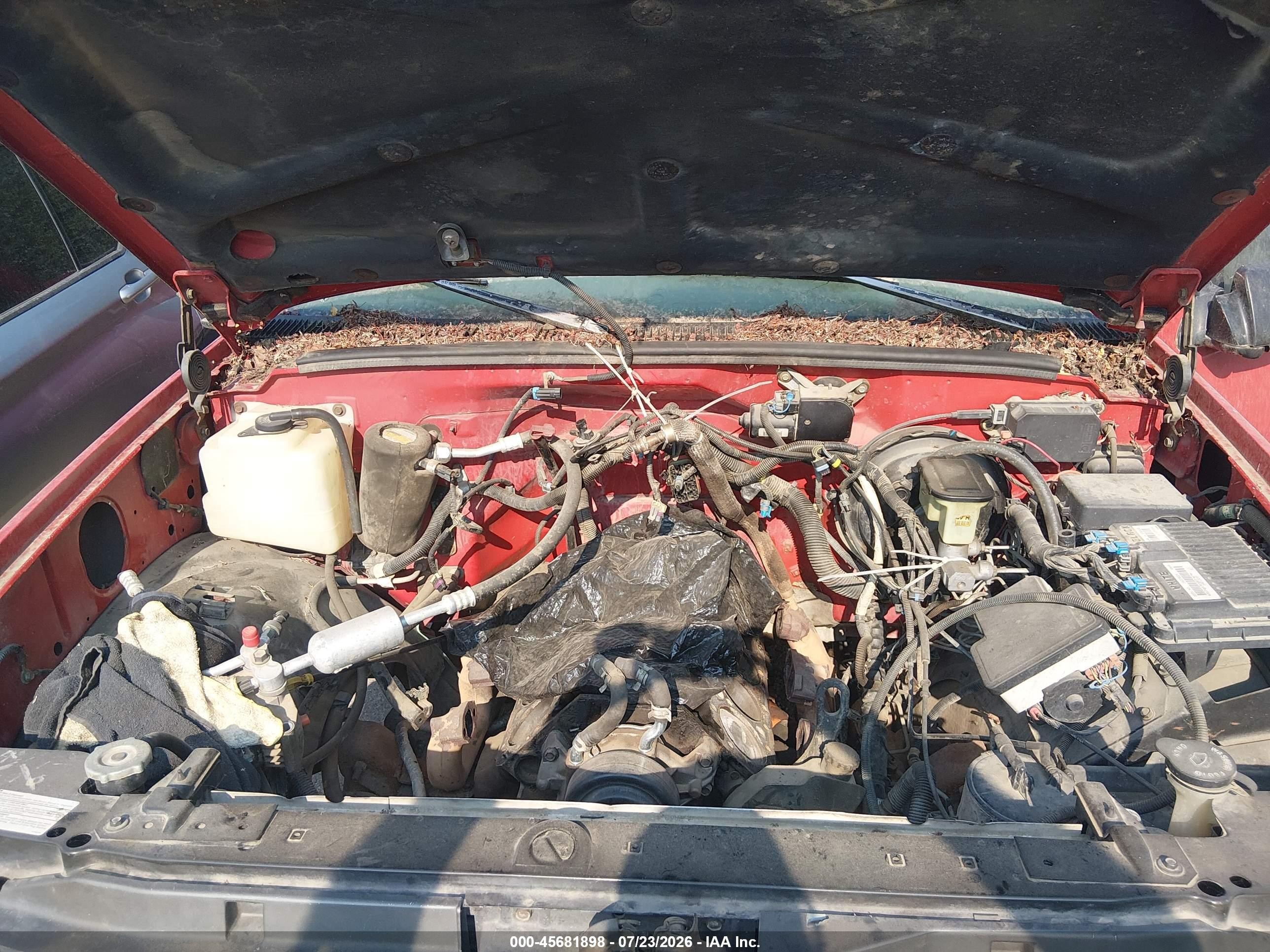 1997 Chevrolet C/k 2500 Hd Fleetside Red vin: 1GCGK29RXVE229138