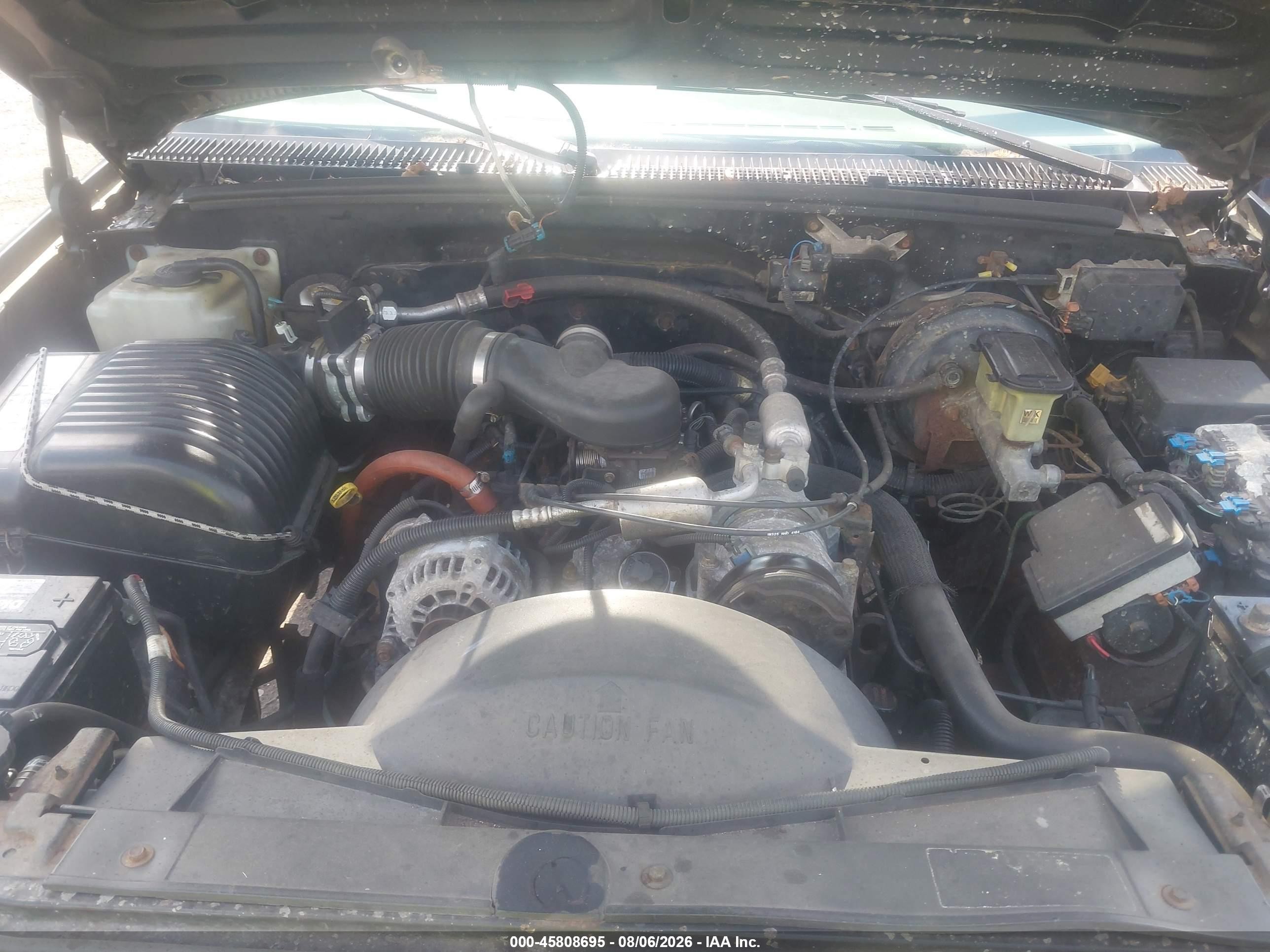 1997 Chevrolet K2500 Hd Fleetside Черный vin: 1GCGK29RXVE261491